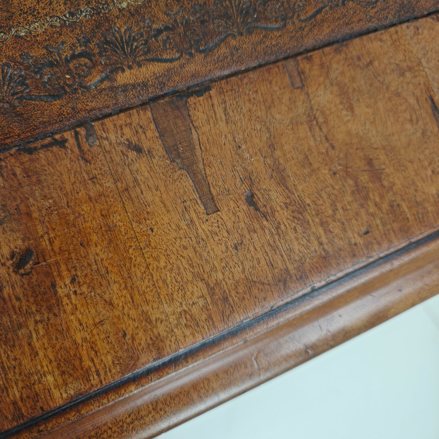 19th Century English Double-Sided Partner Desk / Writing Table by S. & H.; Jewell, A. 19th Century English Double-Sided Partner Desk / Writing Table by S. & H.; Jewell, A.