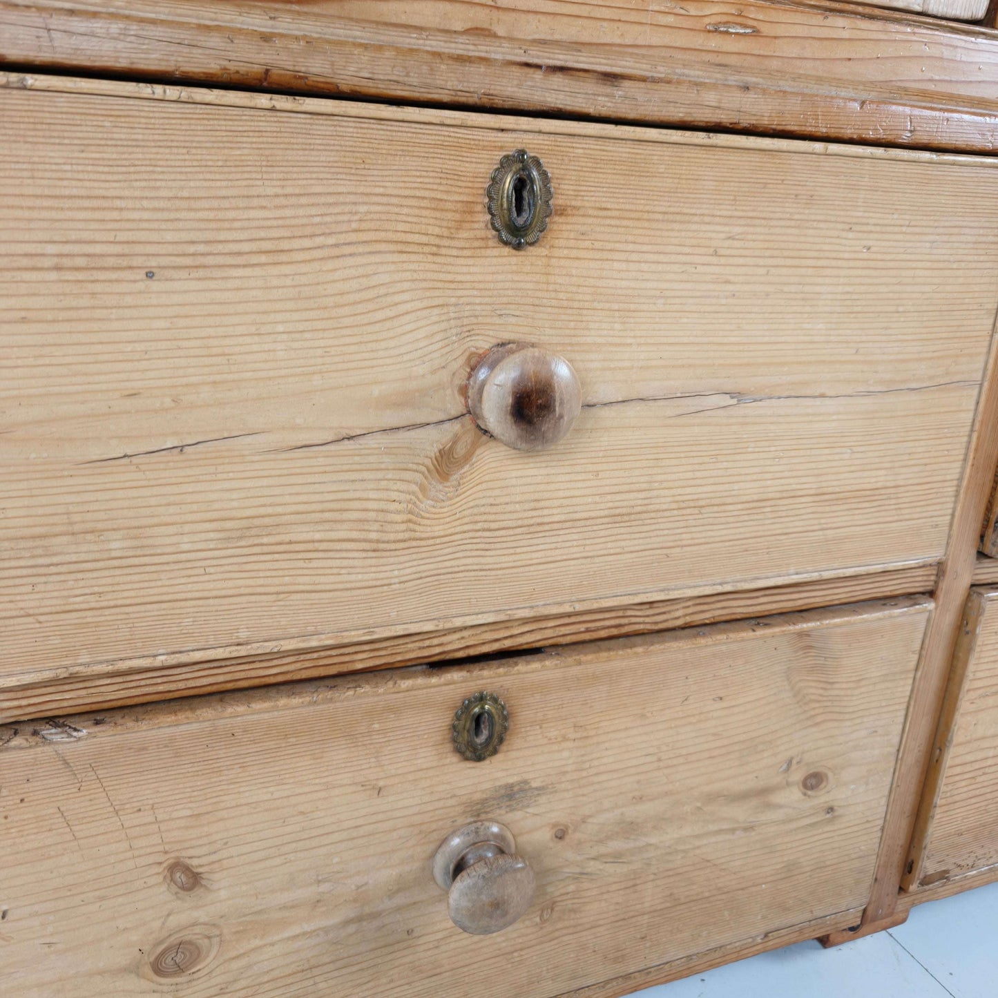 19th Century English Pine Housekeeper’s Cupboard 19th Century English Pine Housekeeper’s Cupboard