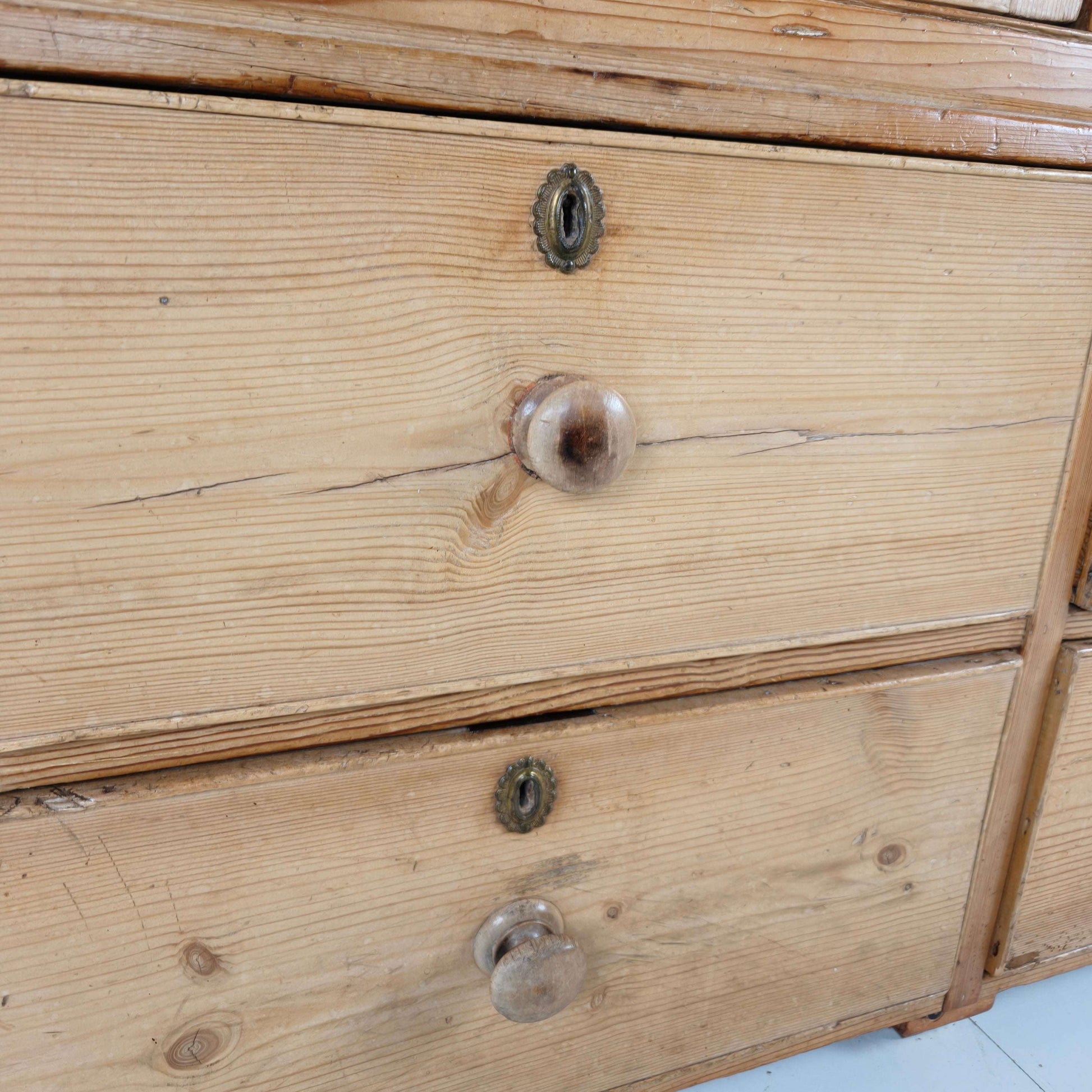 19th Century English Pine Housekeeper’s Cupboard 19th Century English Pine Housekeeper’s Cupboard