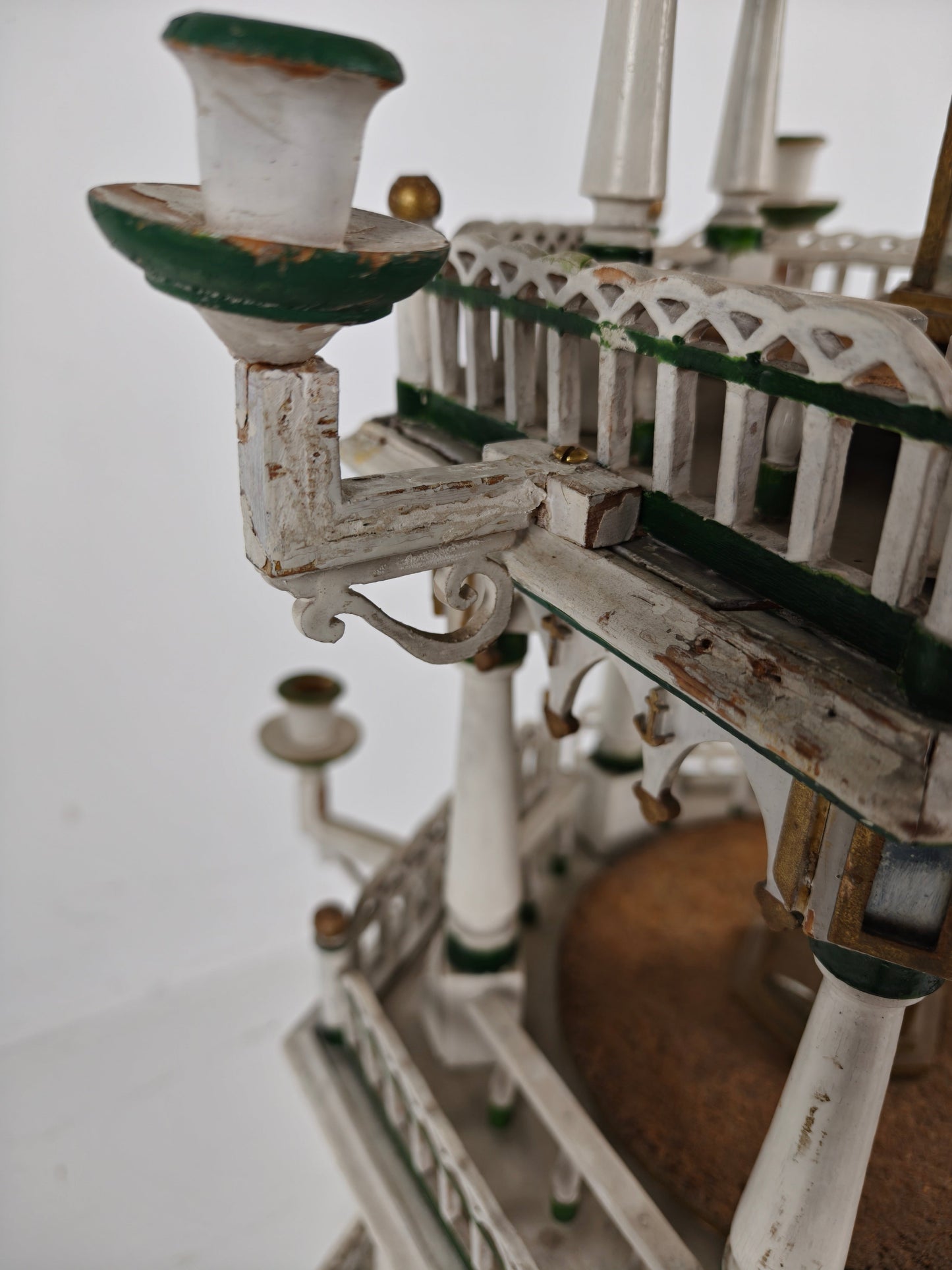 19th Century Handmade Christmas Pyramid – Rare and Beautiful German Folk Art Piece 19th Century Handmade Christmas Pyramid – Rare and Beautiful German Folk Art Piece