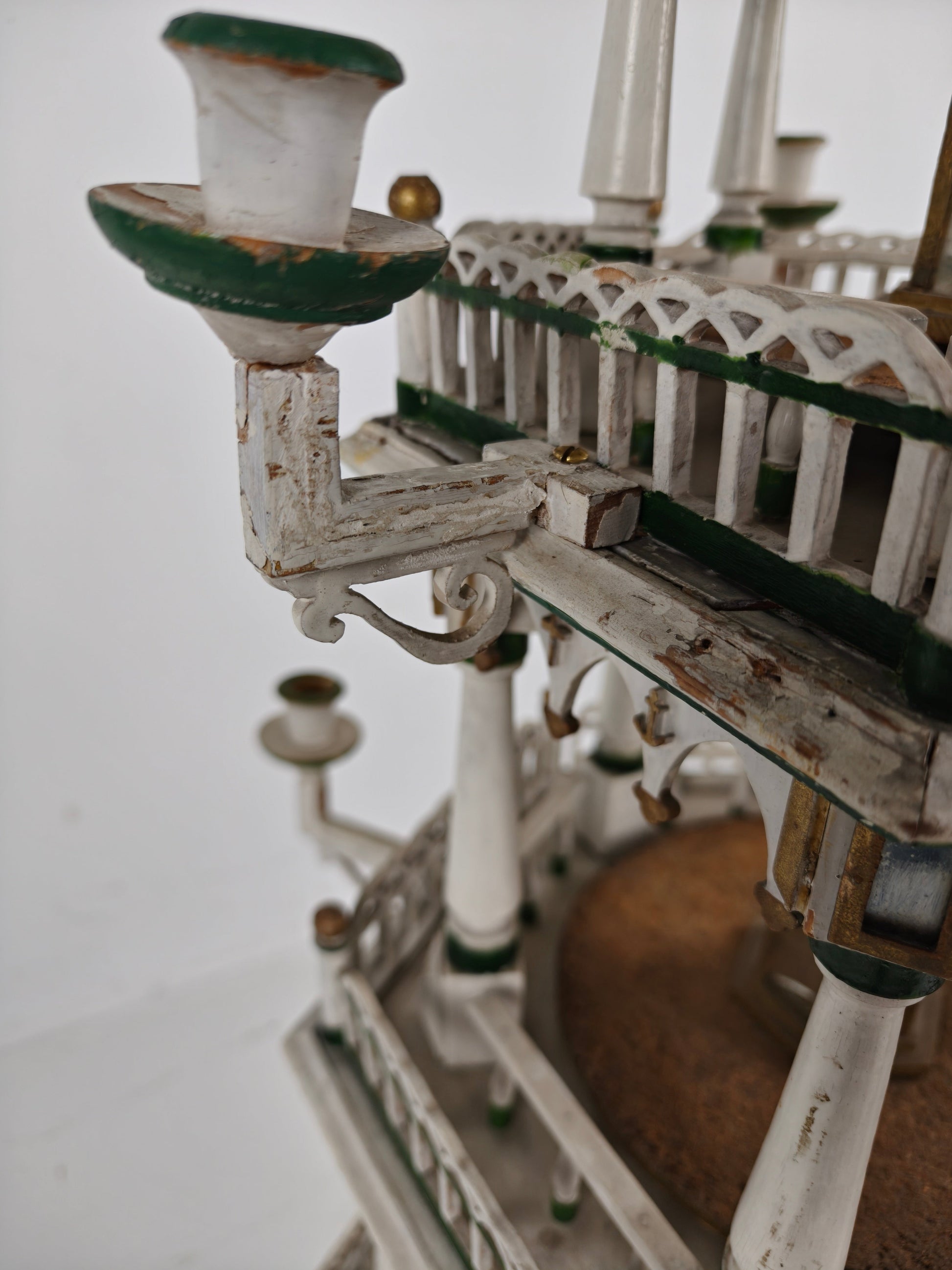 19th Century Handmade Christmas Pyramid – Rare and Beautiful German Folk Art Piece 19th Century Handmade Christmas Pyramid – Rare and Beautiful German Folk Art Piece