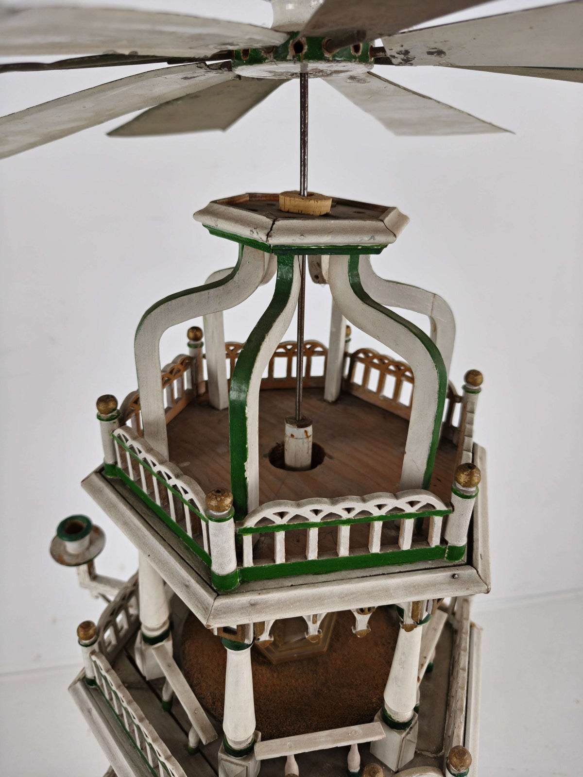19th Century Handmade Christmas Pyramid – Rare and Beautiful German Folk Art Piece 19th Century Handmade Christmas Pyramid – Rare and Beautiful German Folk Art Piece