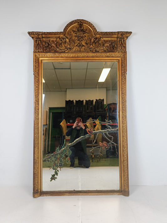 Gold Plated French Mirror