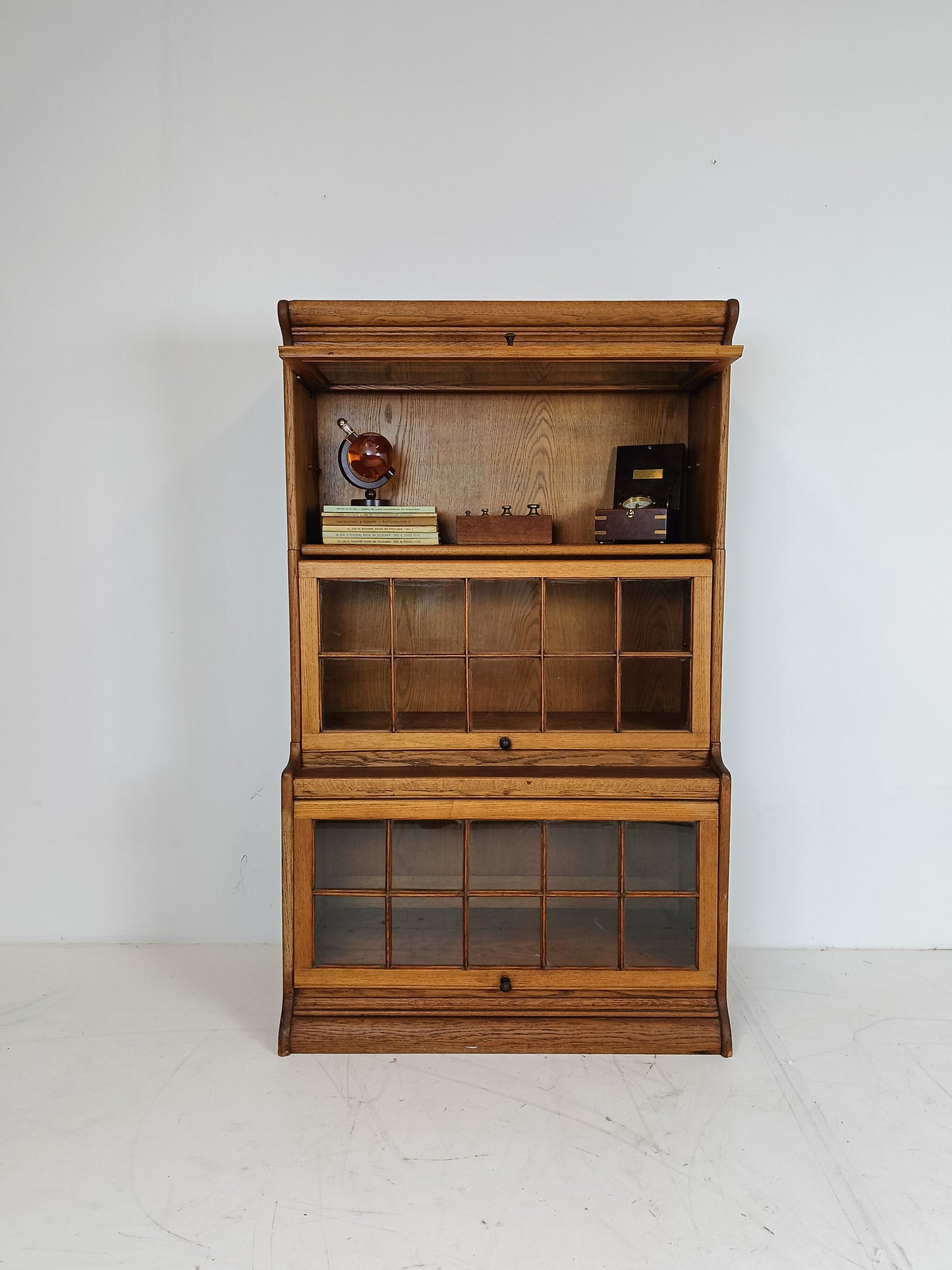 Antique Globe Bookcase