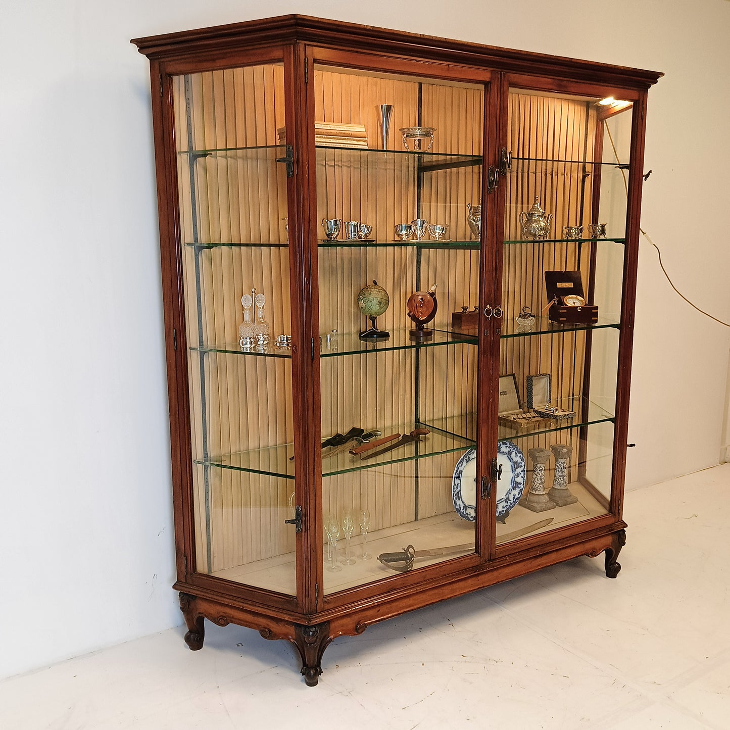 Exceptional Antique Display Cabinet