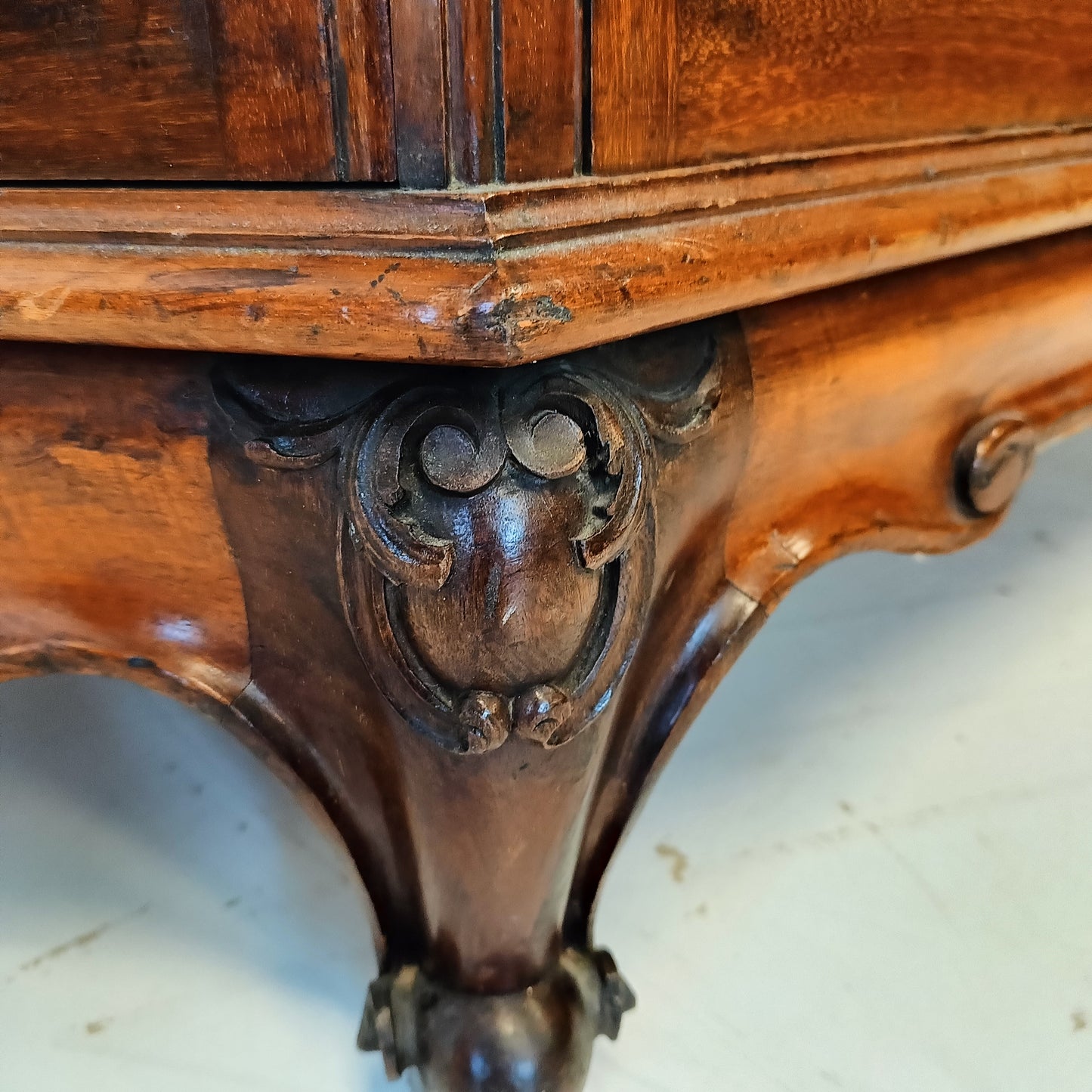 Exceptional Antique Display Cabinet