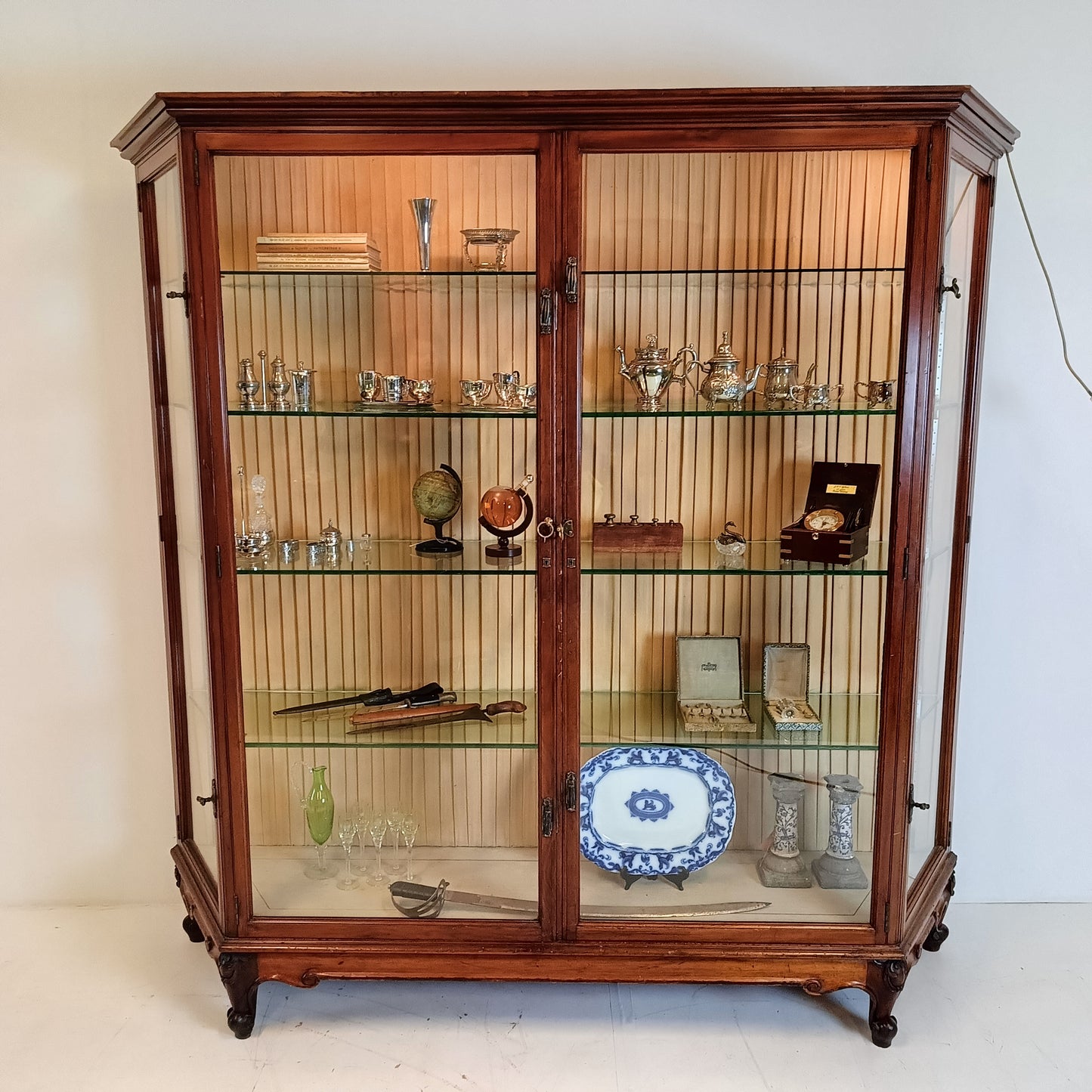 Exceptional Antique Display Cabinet