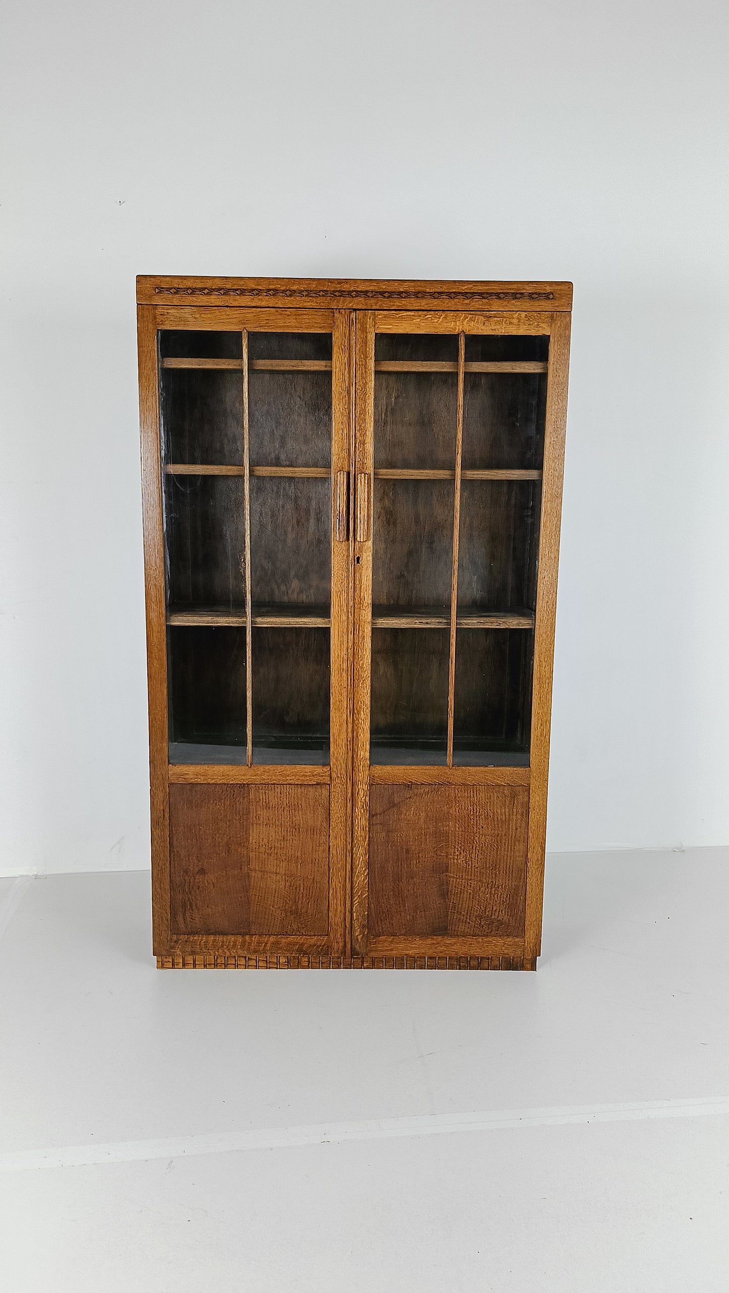 Adorable Small Antique Book Cabinet