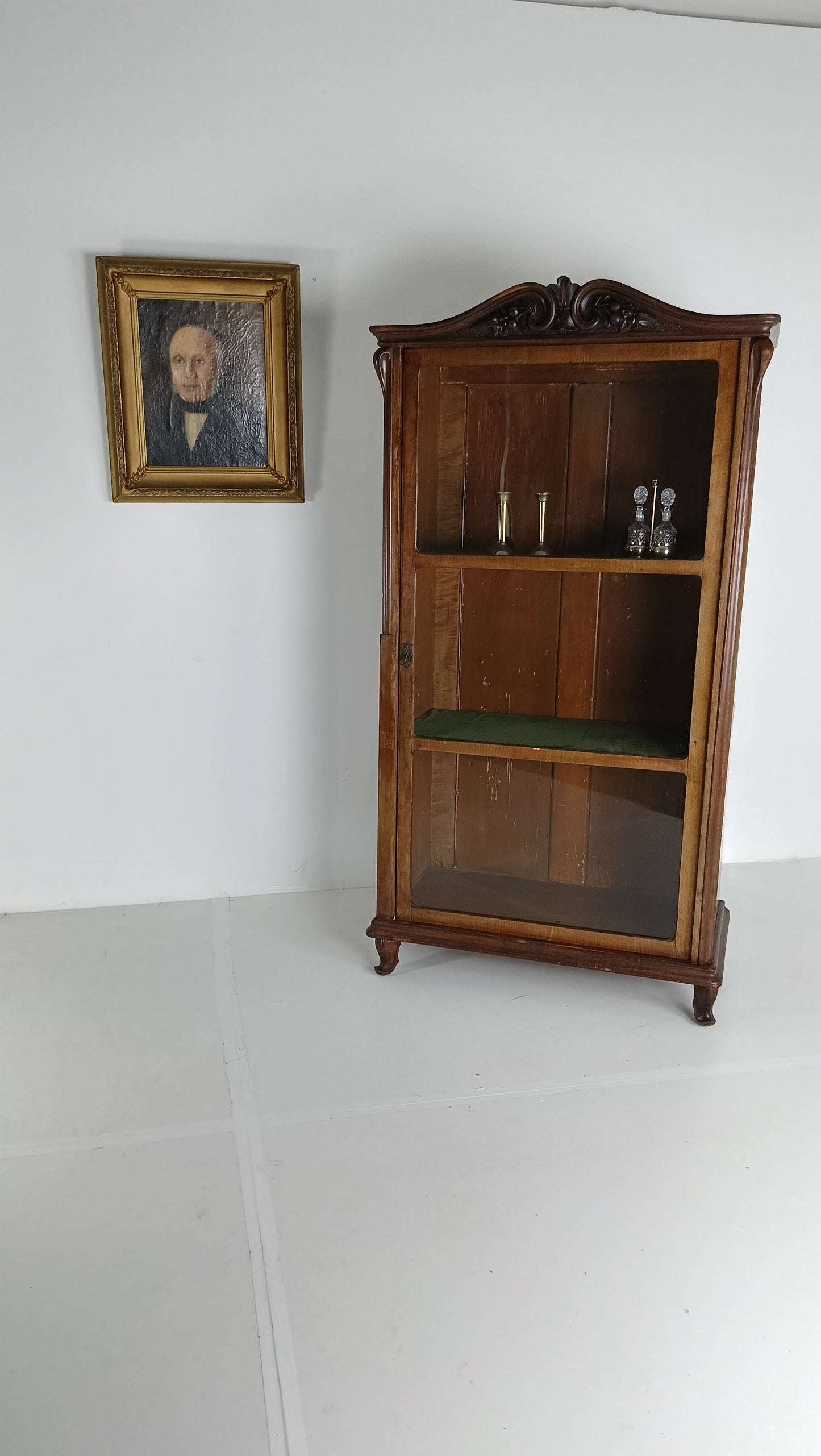 Stunning Antique Display Cabinet