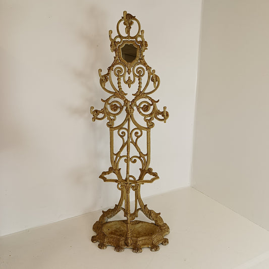 Wonderful Antique Cast Iron Coatrack