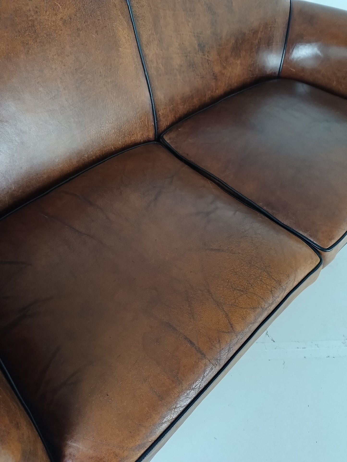 Sheep Leather Sofa By Lounge Atelier