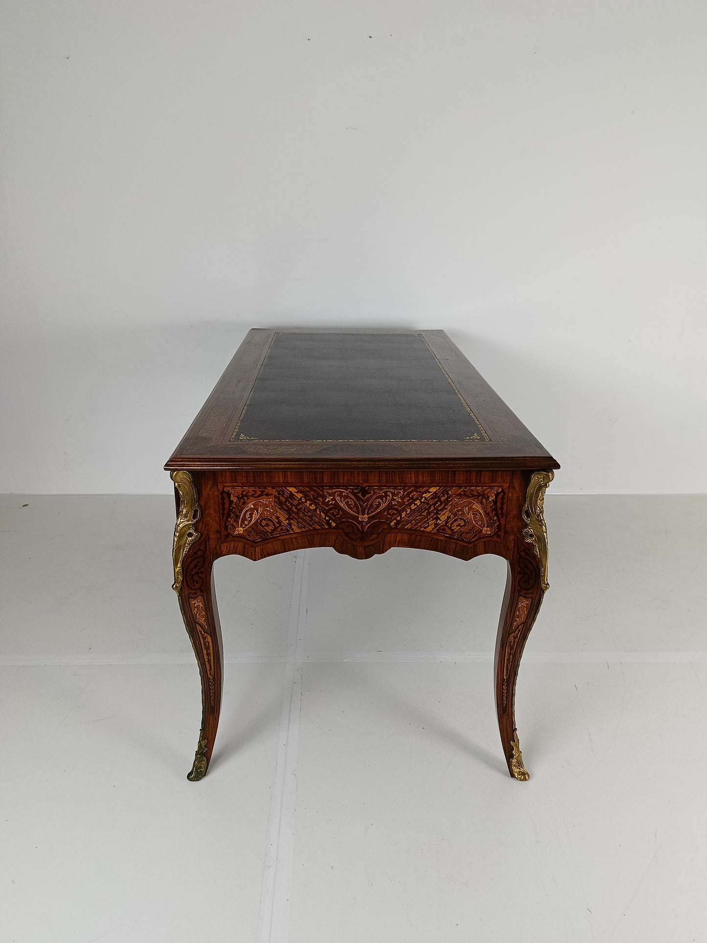 Louis XV  Double-Sided Mahogany And Rosewood Flat Desk