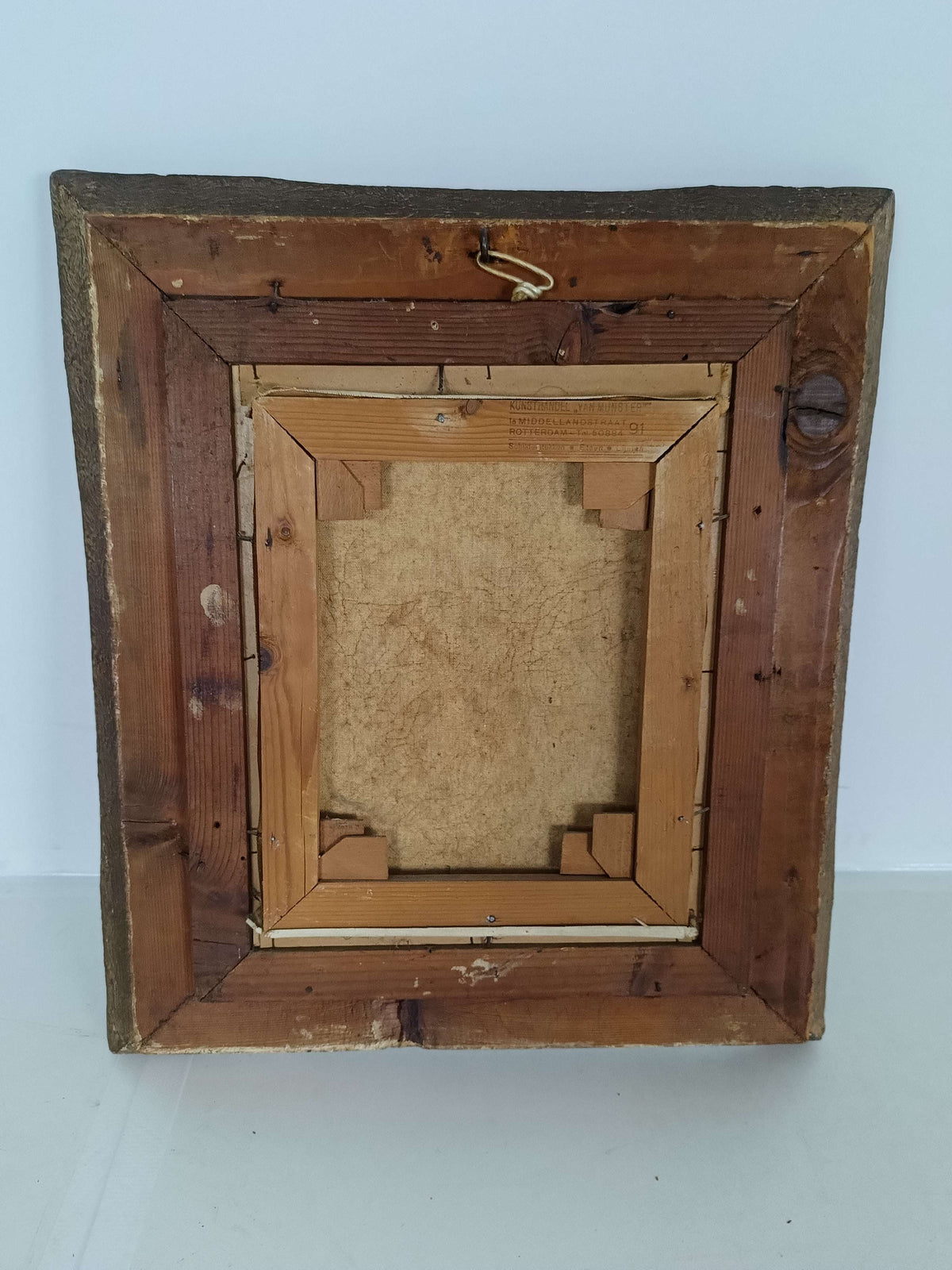 Painting Of Forest With Golden Frame Painting Of Forest With Golden Frame