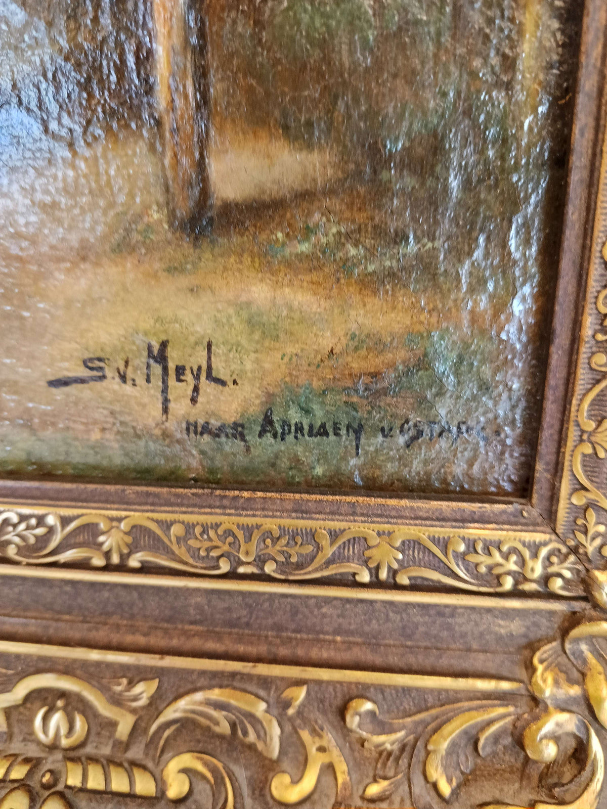 Painting Of Men Enjoying Life Painting Of Men Enjoying Life