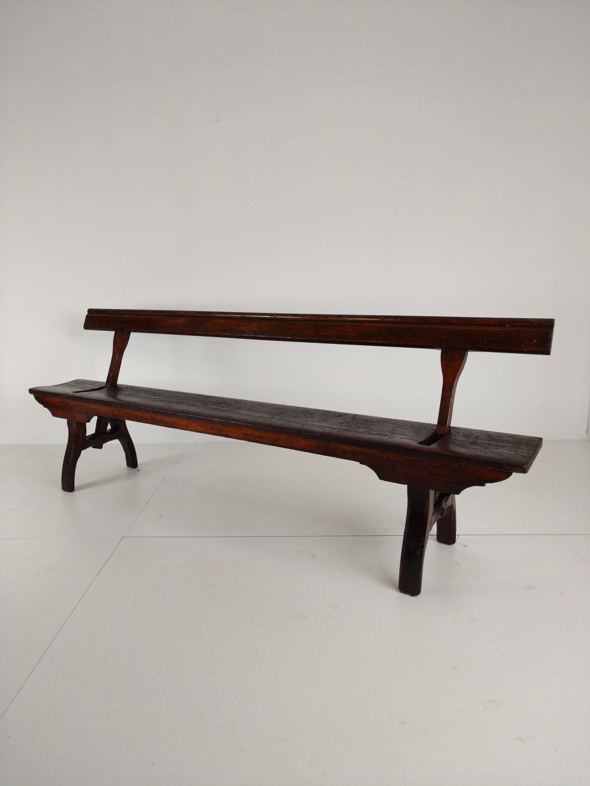 Victorian Pitch Pine Railway Bench – Halstead’s Makers, Todmorden Victorian Pitch Pine Railway Bench – Halstead’s Makers, Todmorden