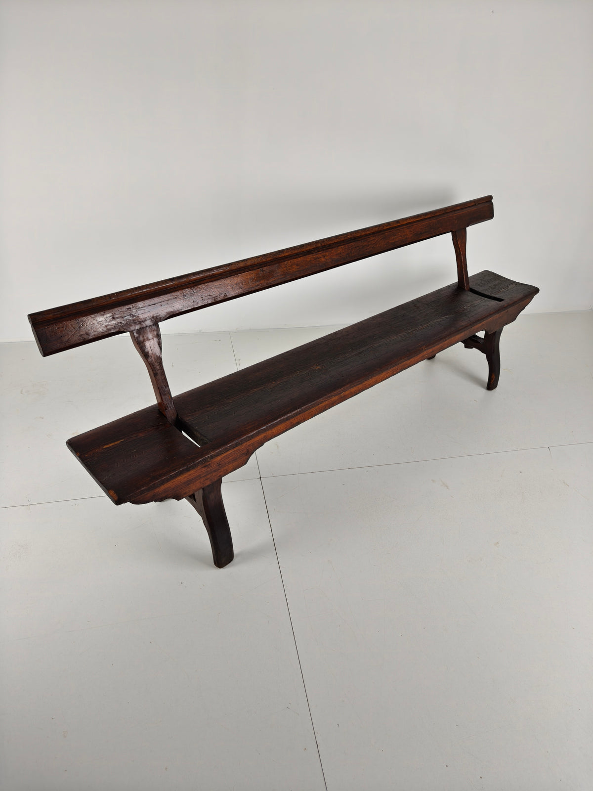 Victorian Pitch Pine Railway Bench – Halstead’s Makers, Todmorden Victorian Pitch Pine Railway Bench – Halstead’s Makers, Todmorden