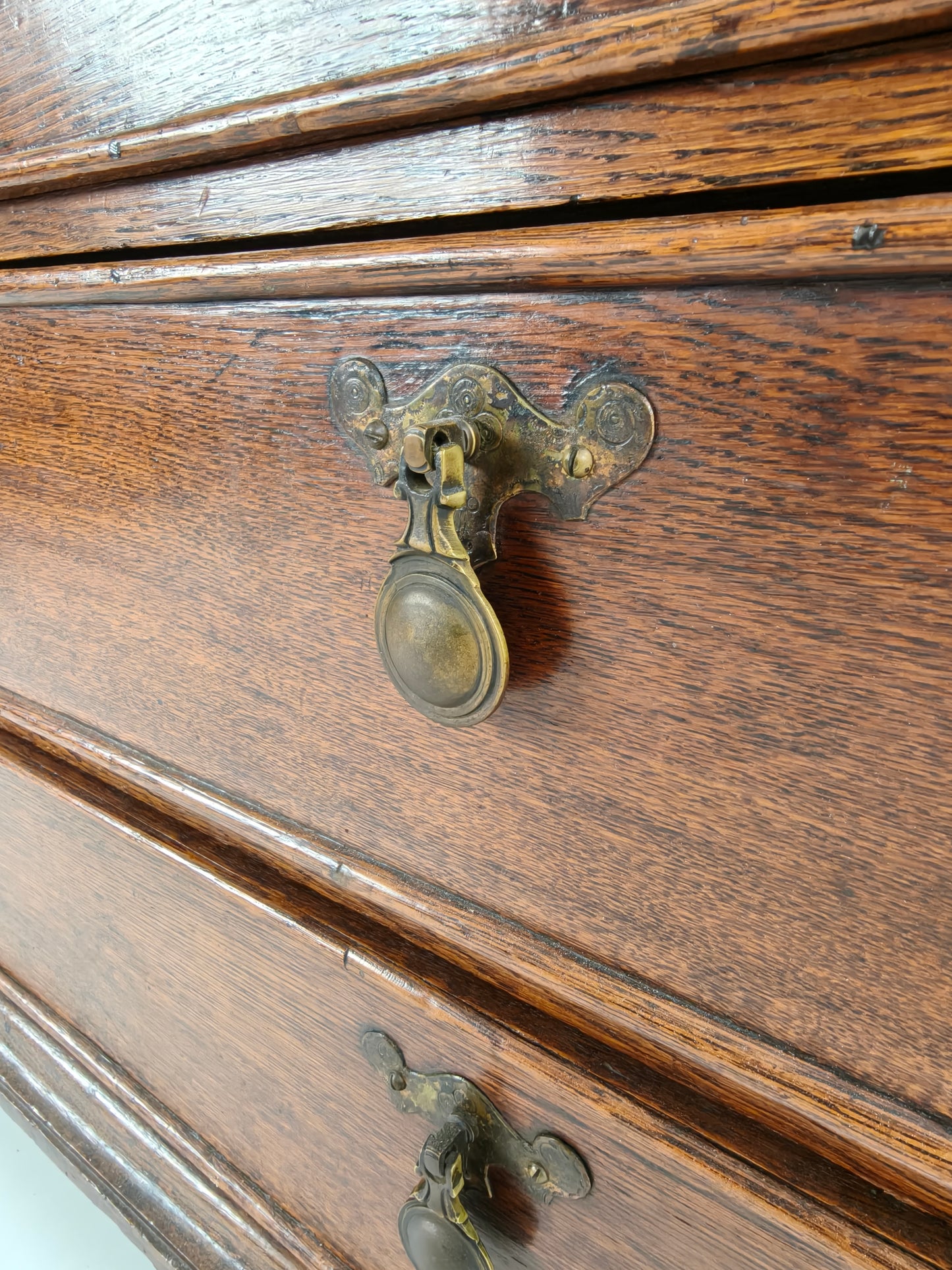 Rare Dutch 18th Century Oak Cabinet – “Luierkabinet”