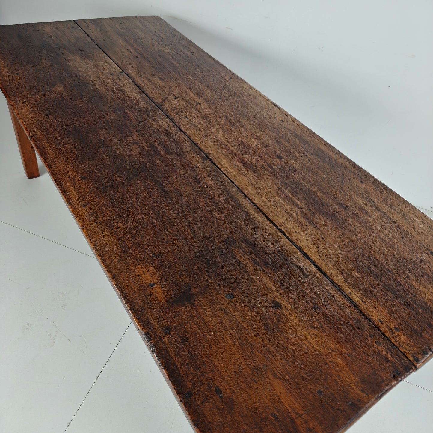 19th Century French Farmhouse Table with Drawer