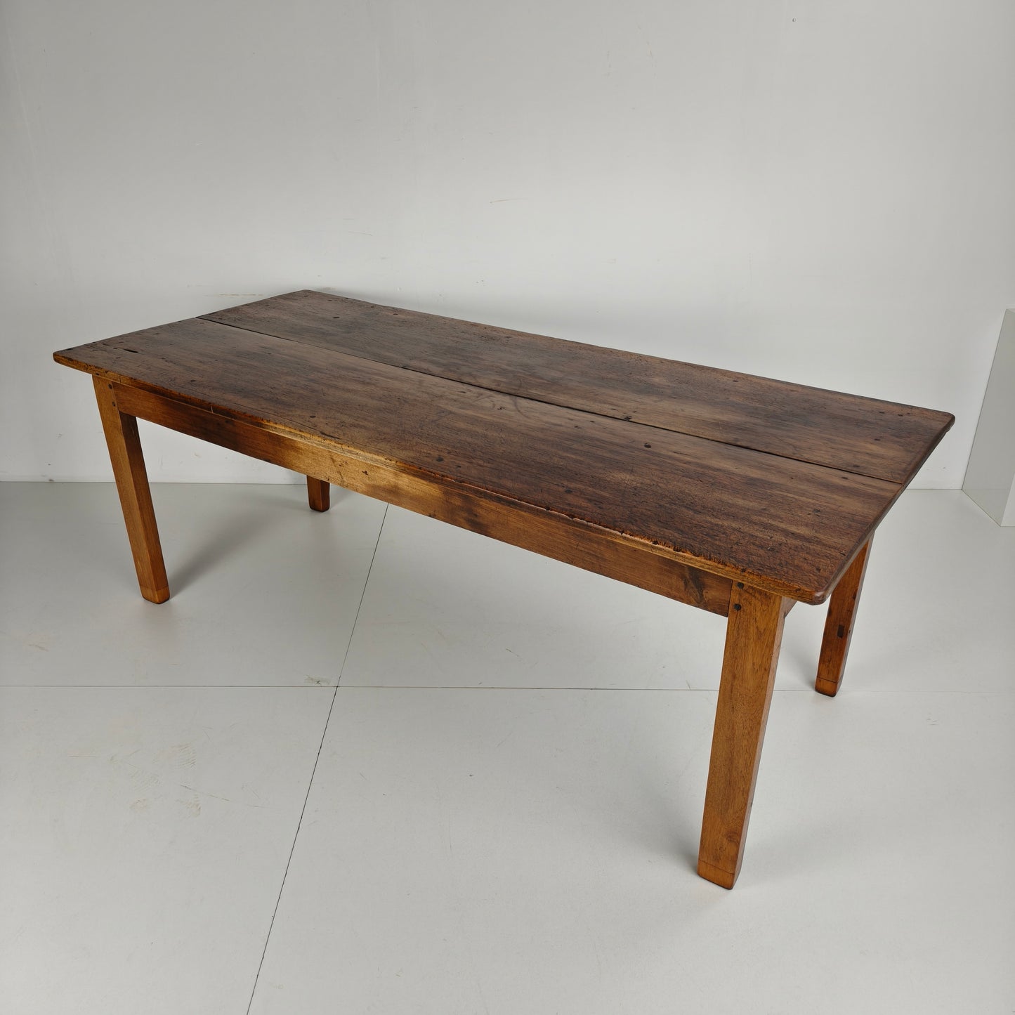 19th Century French Farmhouse Table with Drawer