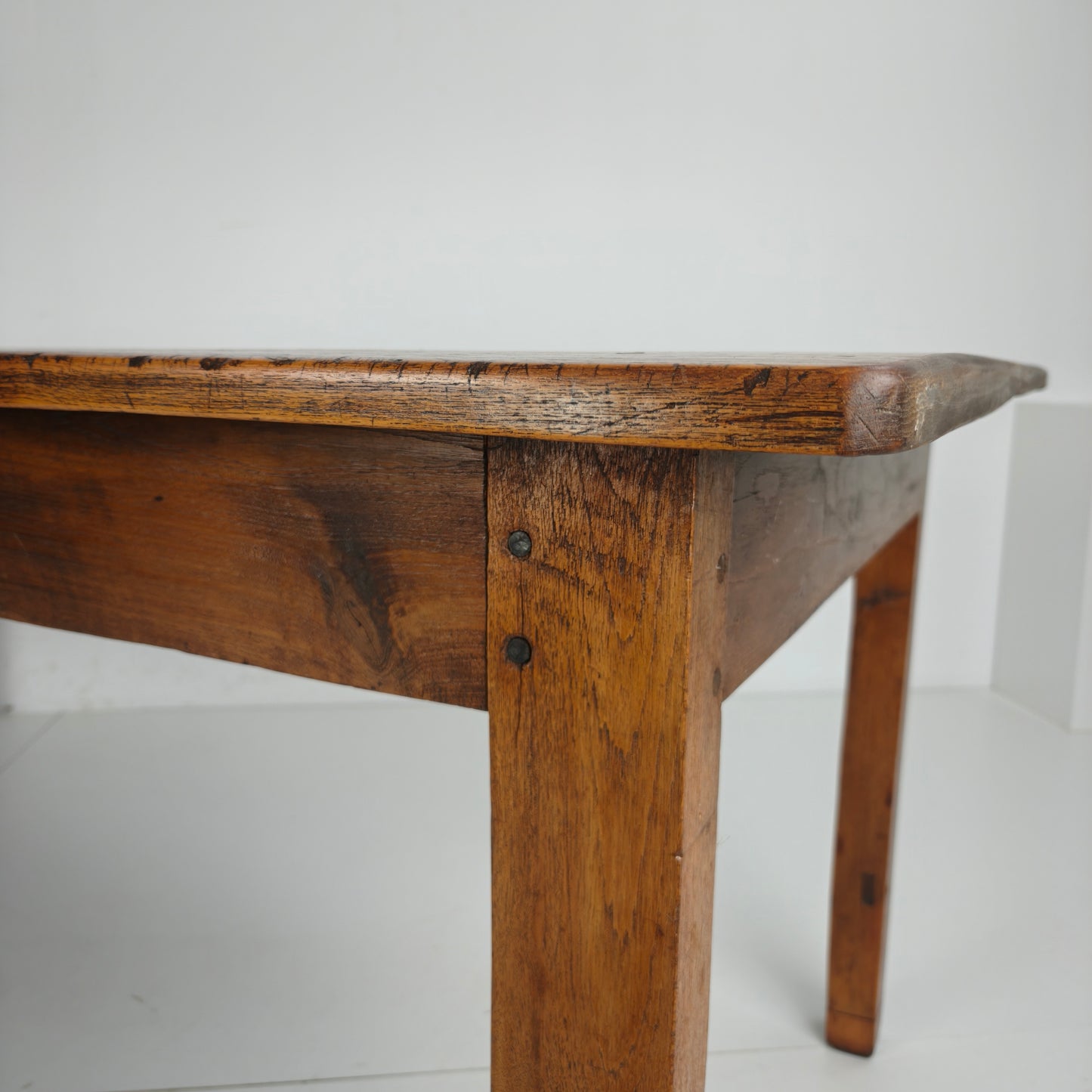 19th Century French Farmhouse Table with Drawer