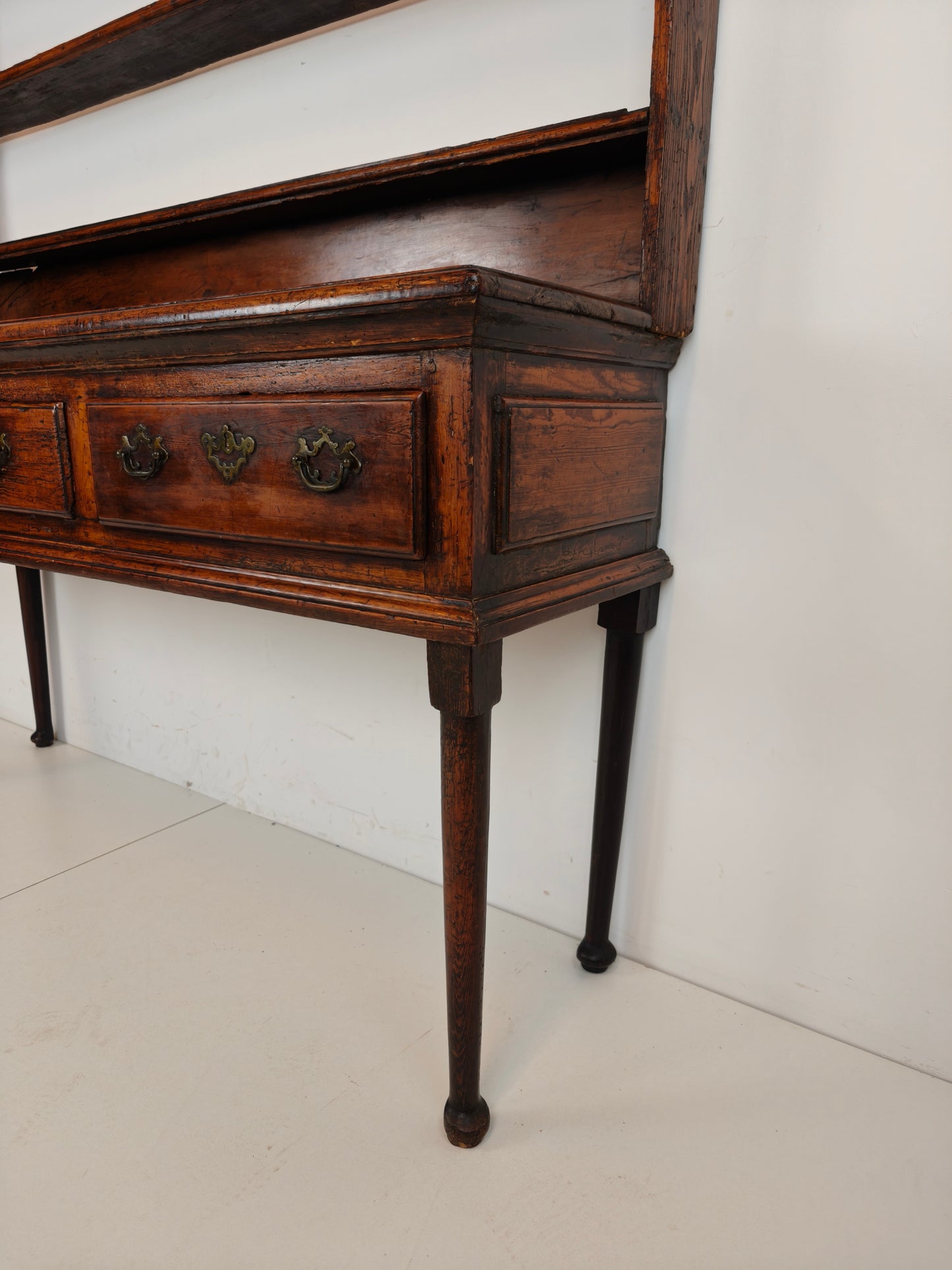 Late Georgian 18th Century Welsh Dresser – Solid Oak