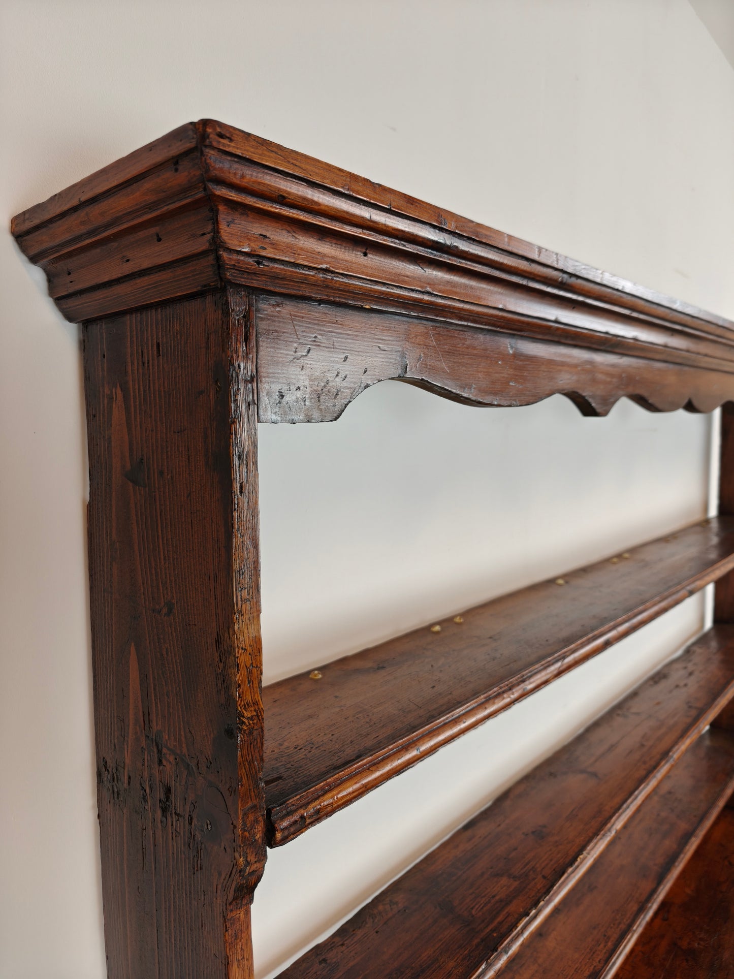 Late Georgian 18th Century Welsh Dresser – Solid Oak