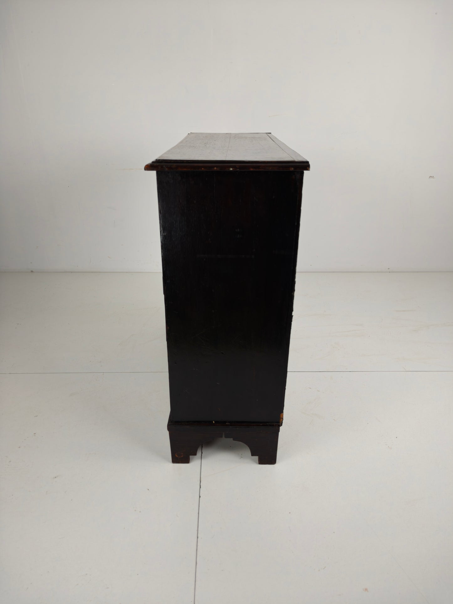 English Geometric-Panelled Oak Chest of Drawers, circa 1680
