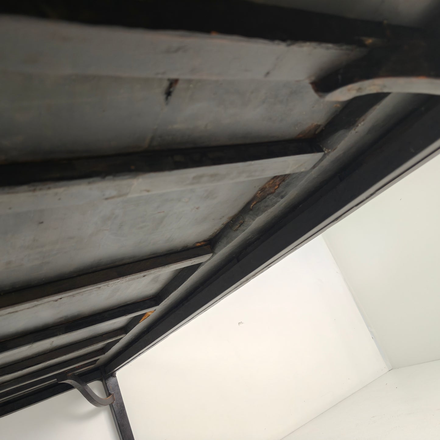 Black Chinese Qing Dining Table (230 cm) — Mid to Late 18th Century — Original Lacquer