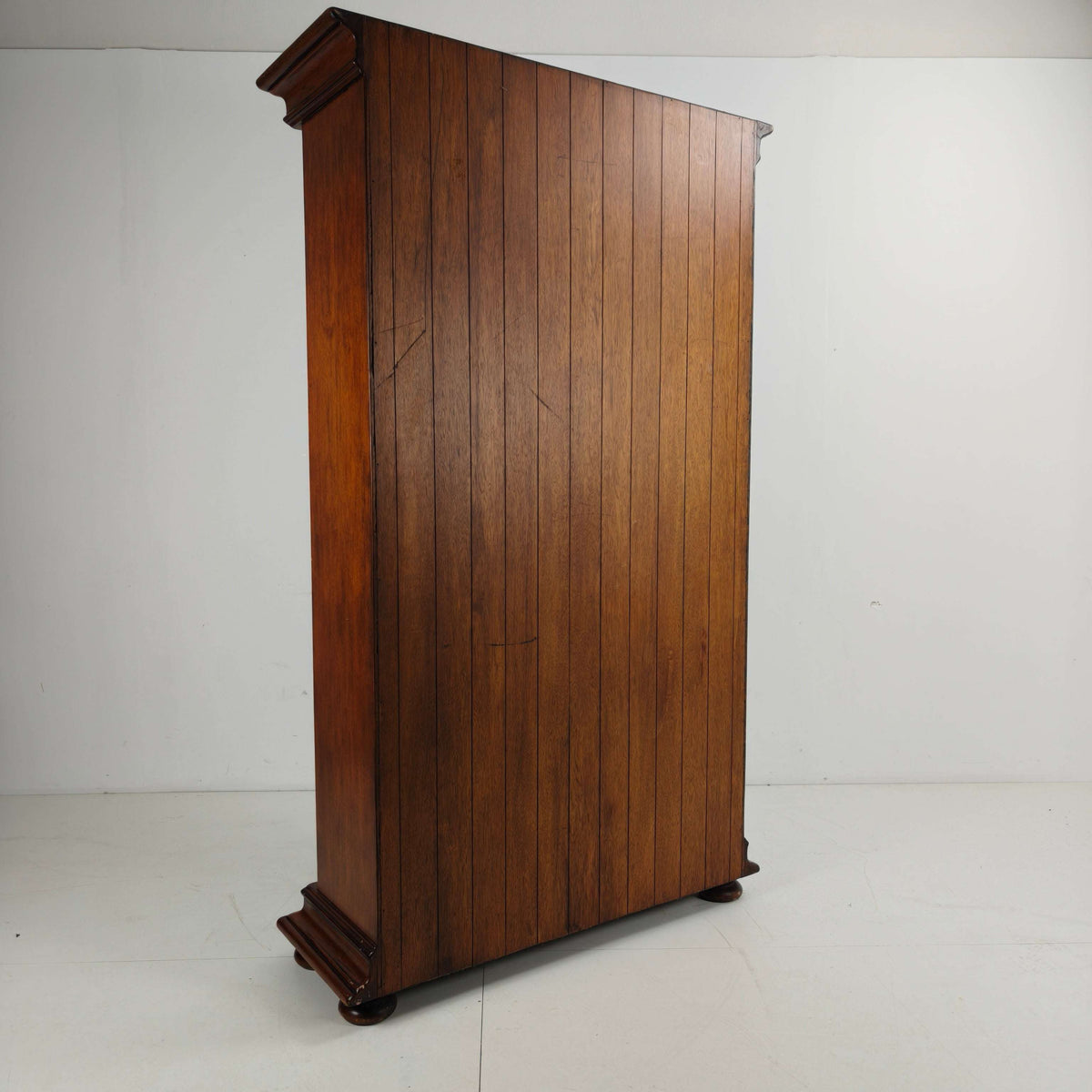 Barley Twist Open Bookcase – Solid Walnut, circa 1930 Barley Twist Open Bookcase – Solid Walnut, circa 1930