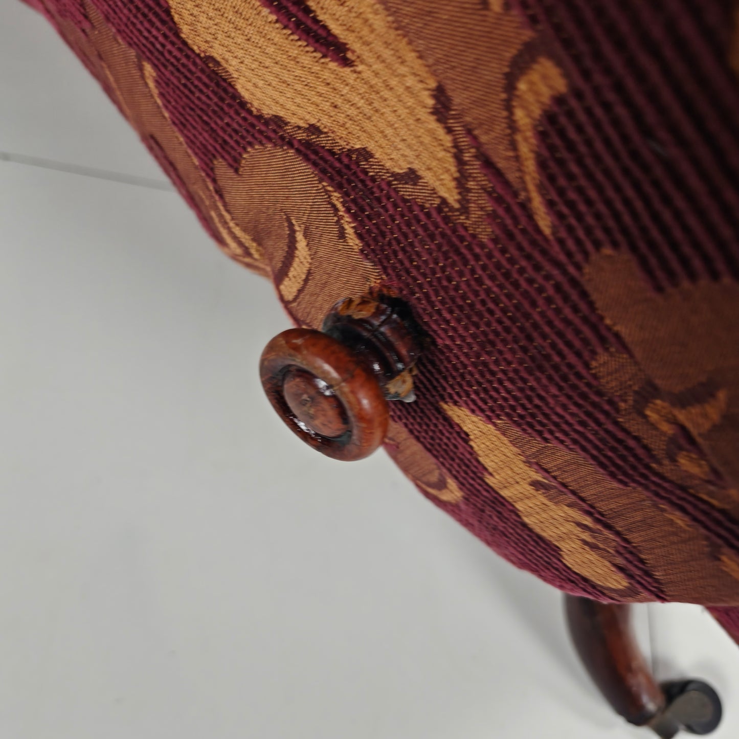 Early 20th-Century Adjustable Reclining Armchair by Drevette L.M., circa 1900–1920