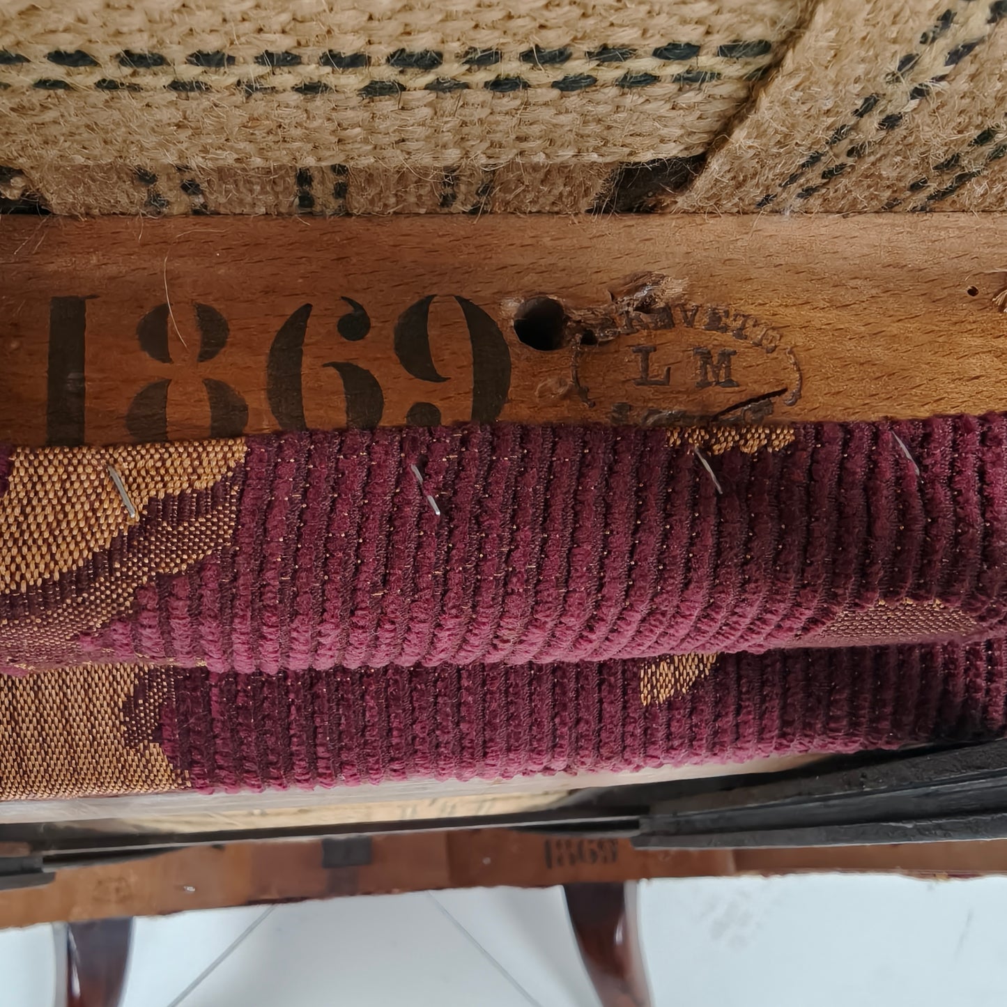 Early 20th-Century Adjustable Reclining Armchair by Drevette L.M., circa 1900–1920