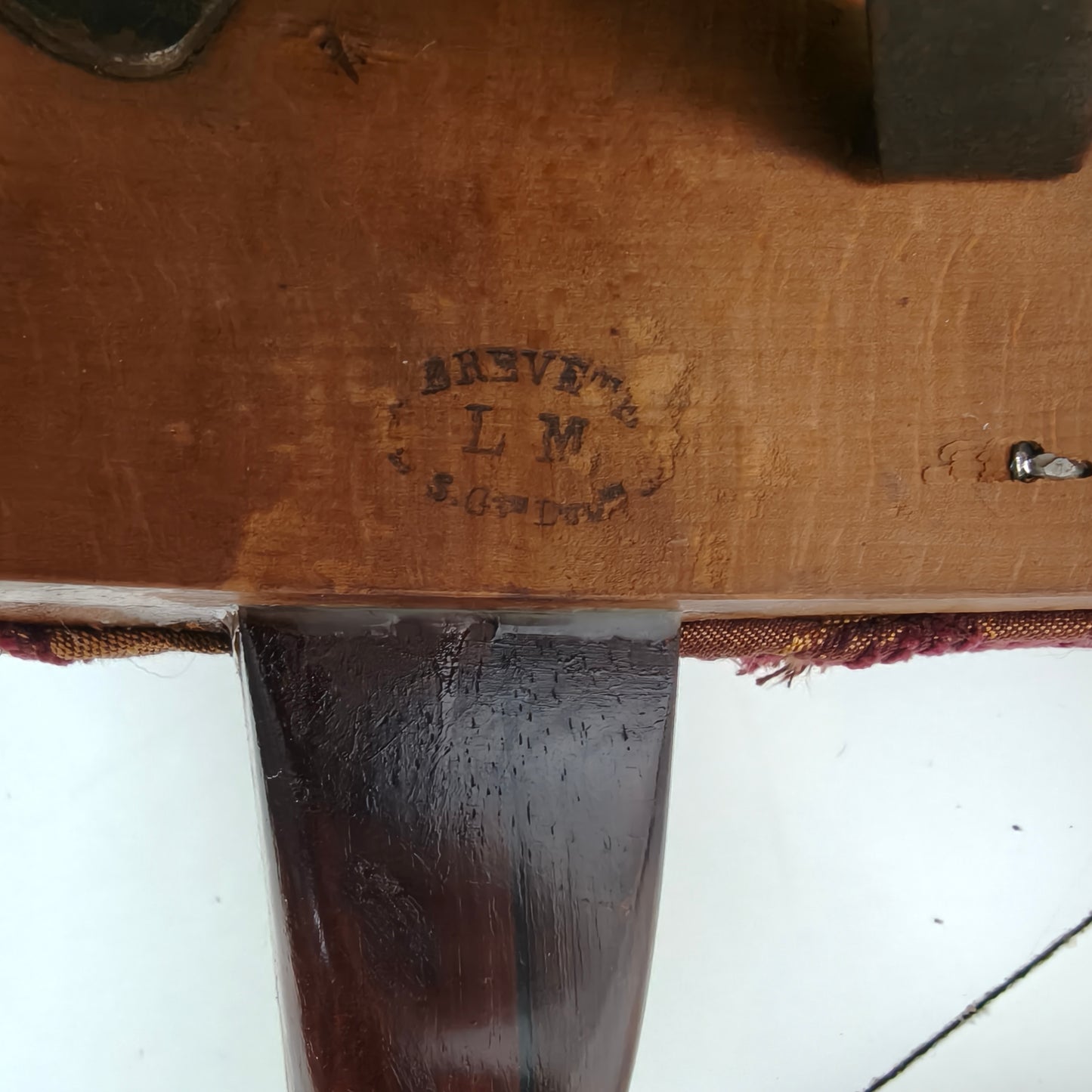 Early 20th-Century Adjustable Reclining Armchair by Drevette L.M., circa 1900–1920