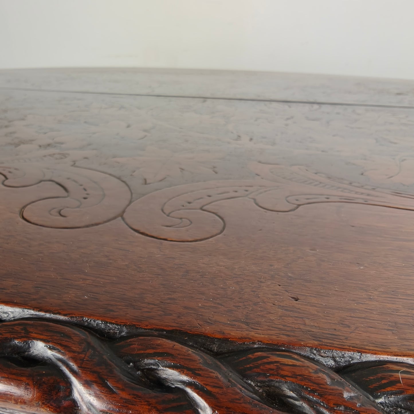 Black Forest Center Table by Matthijs Horrix for Horrix Den Haag, 1890s