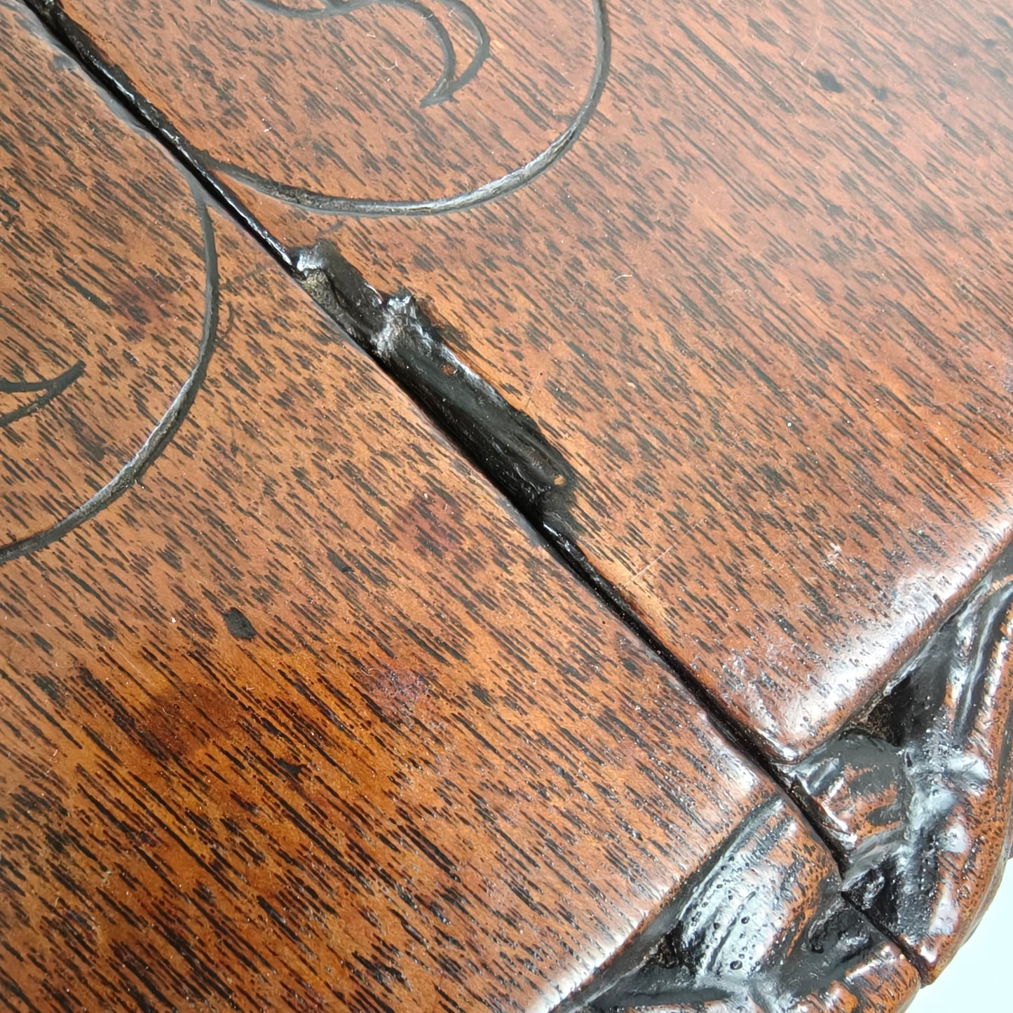 Black Forest Center Table by Matthijs Horrix for Horrix Den Haag, 1890s