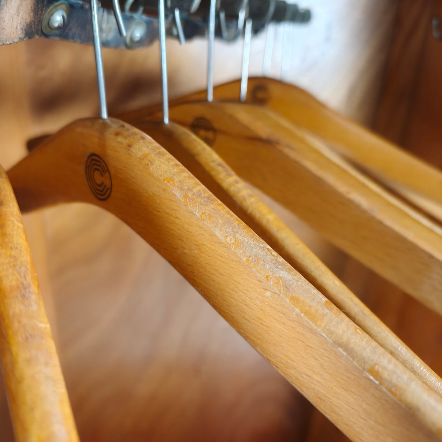 1920s Mahogany and Oak Compactom Ltd Gentleman’s Wardrobe