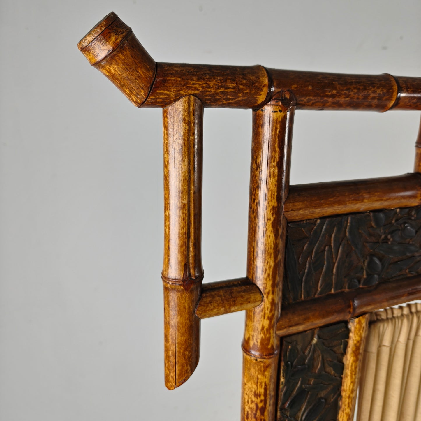 Early 20th Century Bamboo Roomdivider/  Folding Screen