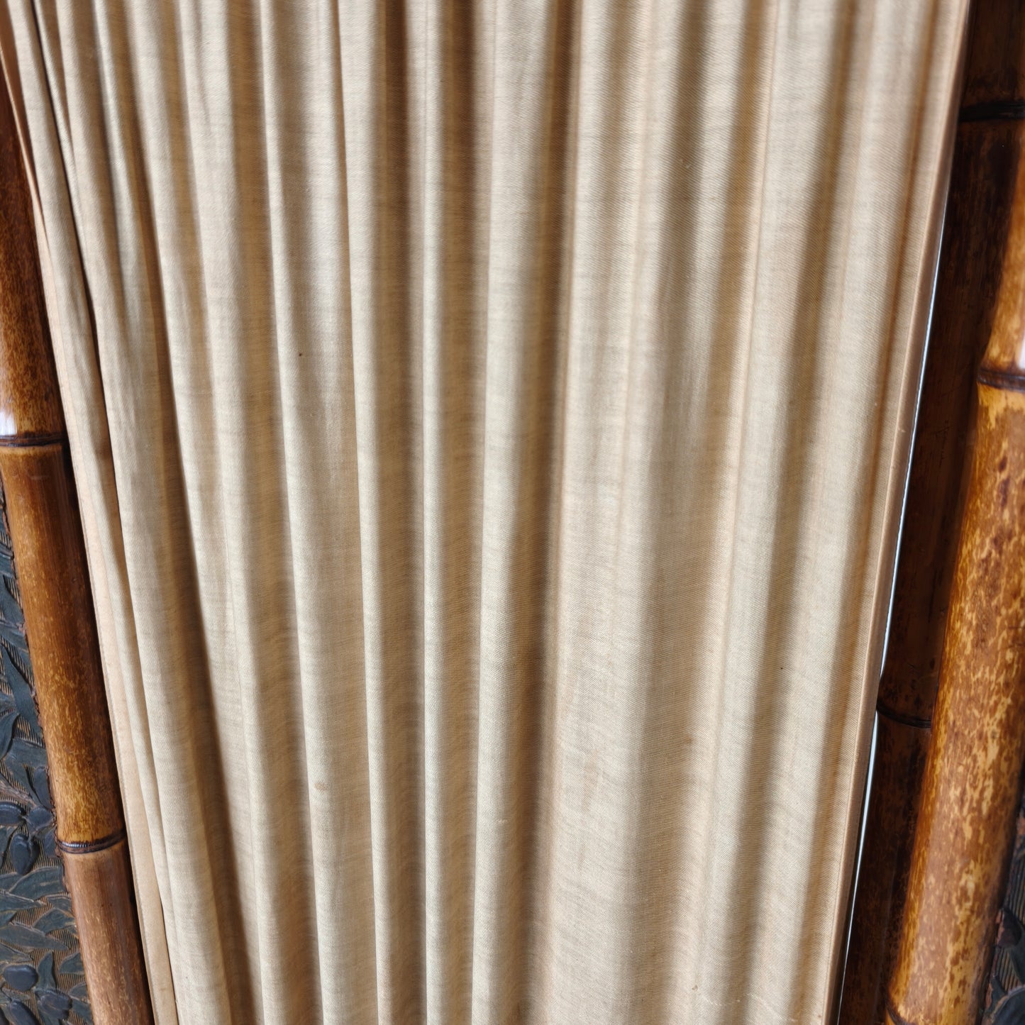 Early 20th Century Bamboo Roomdivider/  Folding Screen