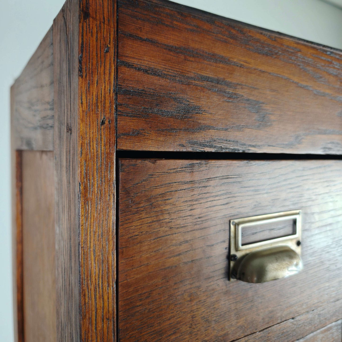 Early 20th Century Oak Apothecary Cabinet with 42 Drawers Early 20th Century Oak Apothecary Cabinet with 42 Drawers