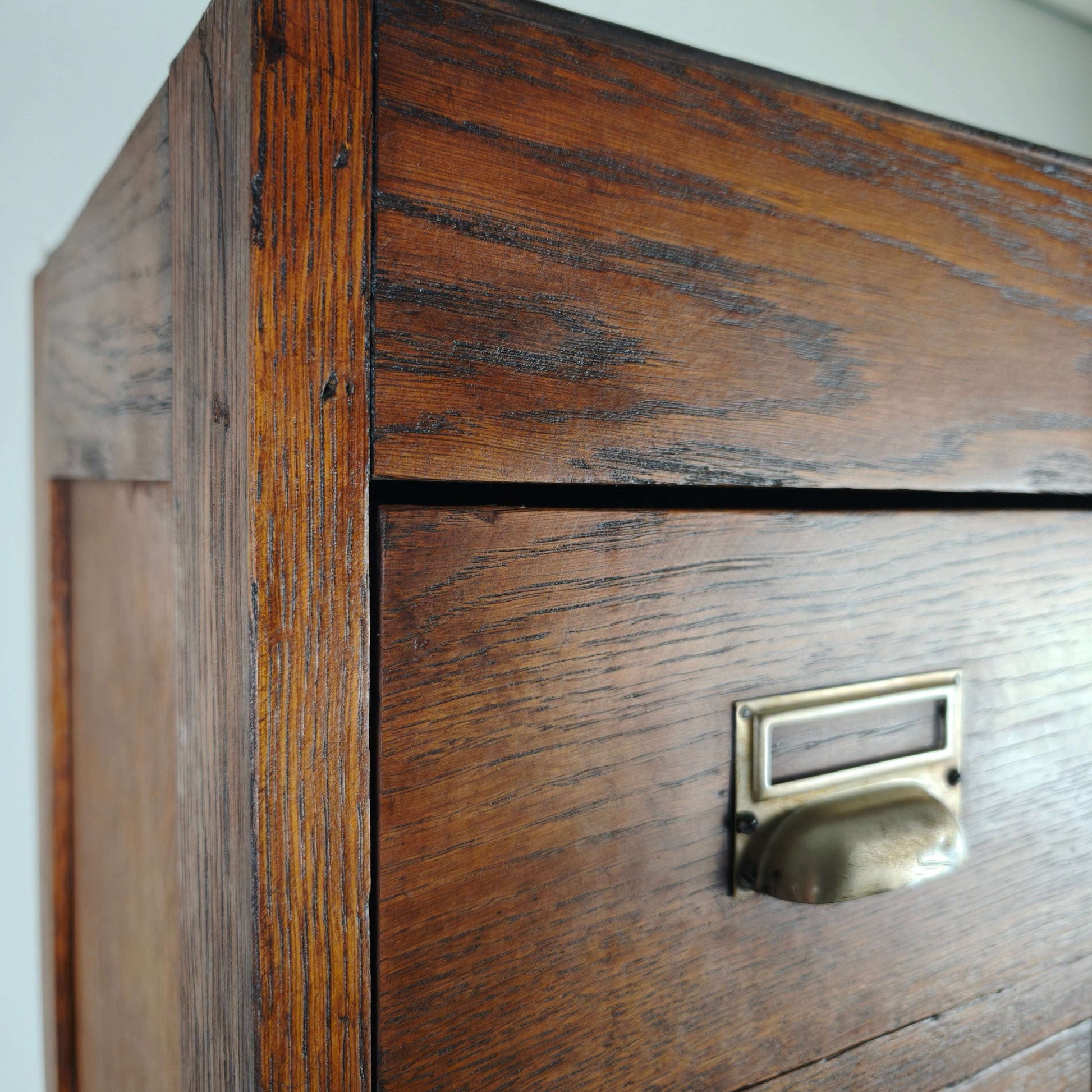 Early 20th Century Oak Apothecary Cabinet with 42 Drawers Early 20th Century Oak Apothecary Cabinet with 42 Drawers