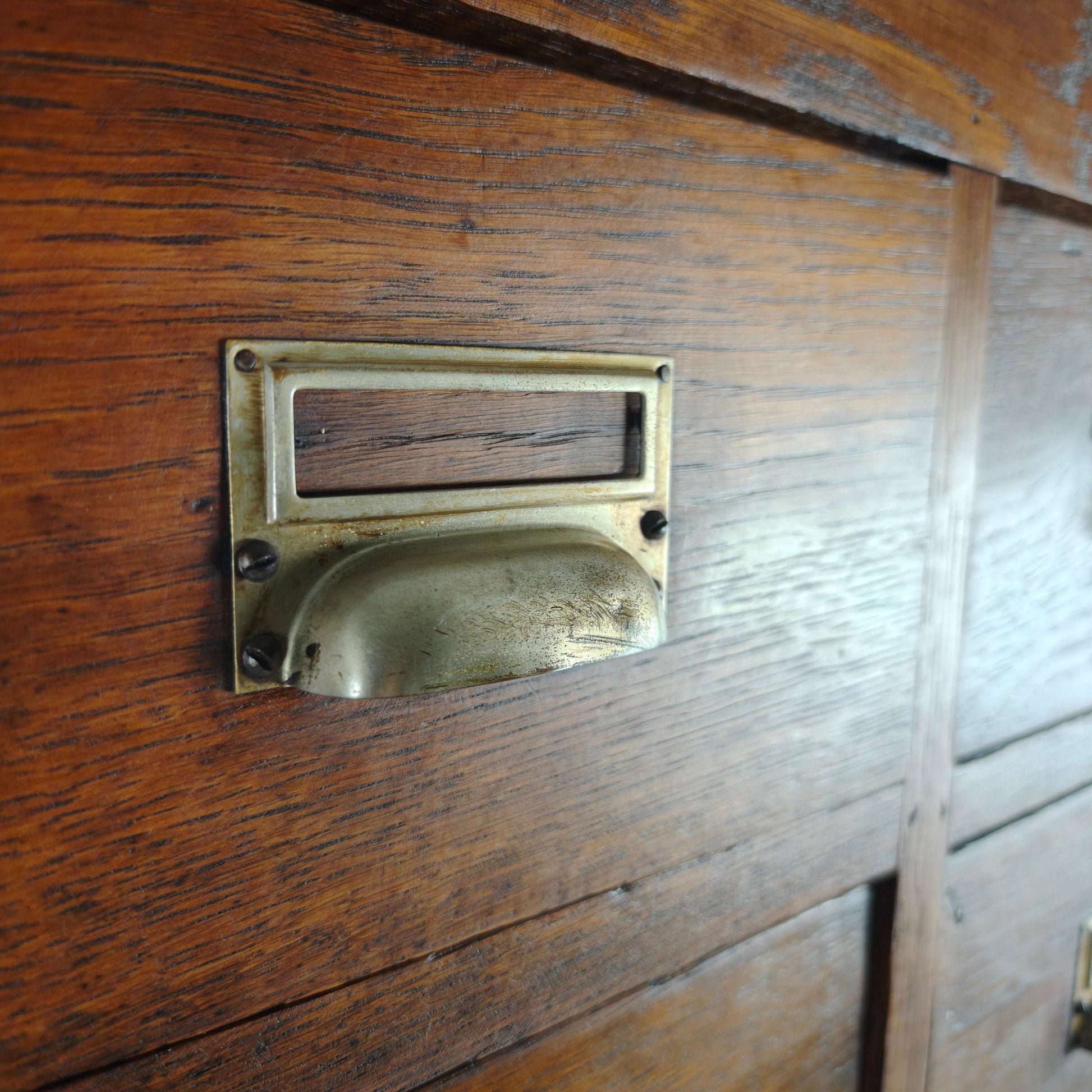 Early 20th Century Oak Apothecary Cabinet with 42 Drawers Early 20th Century Oak Apothecary Cabinet with 42 Drawers