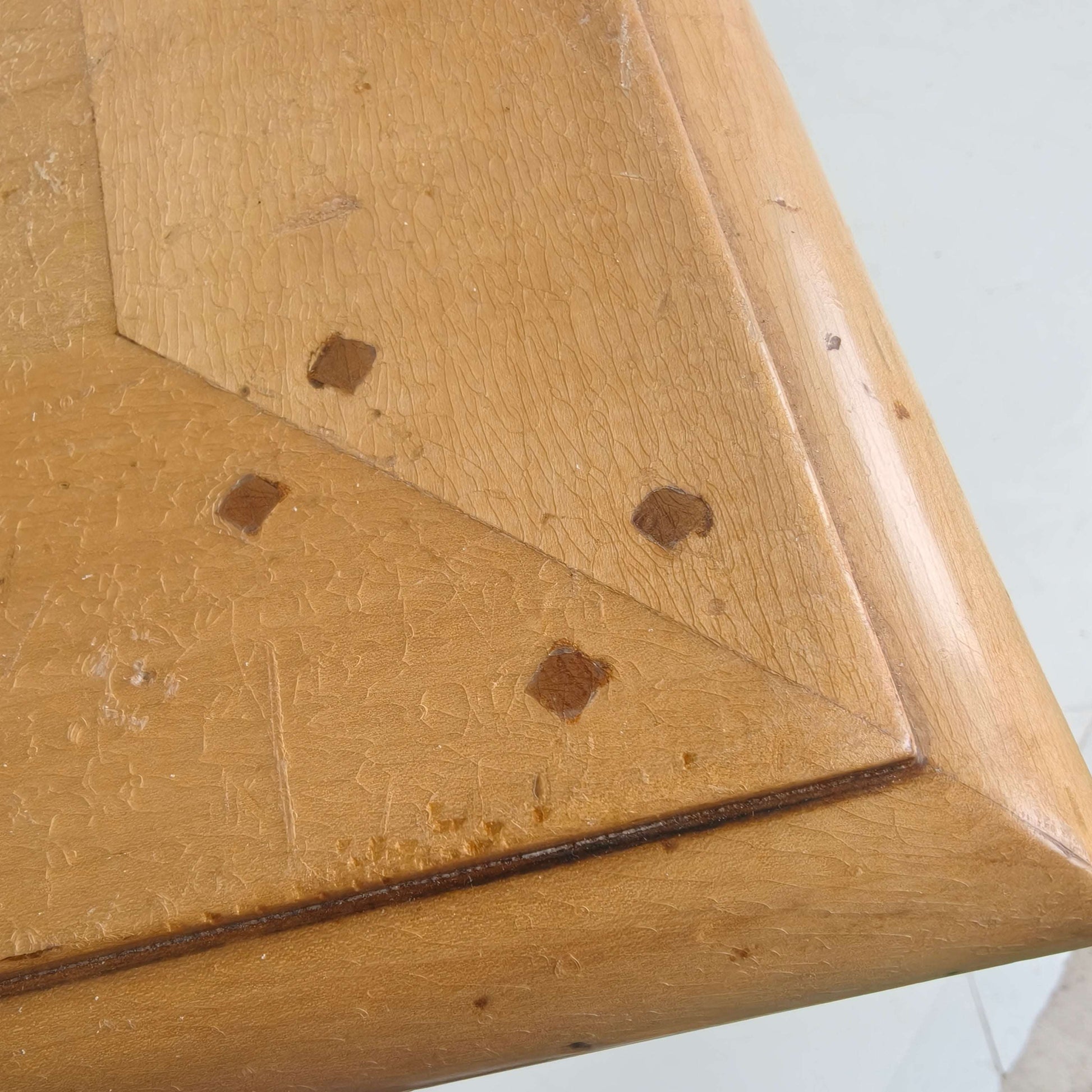 Late 20th Century French Dining Table with Turned Legs Late 20th Century French Dining Table with Turned Legs
