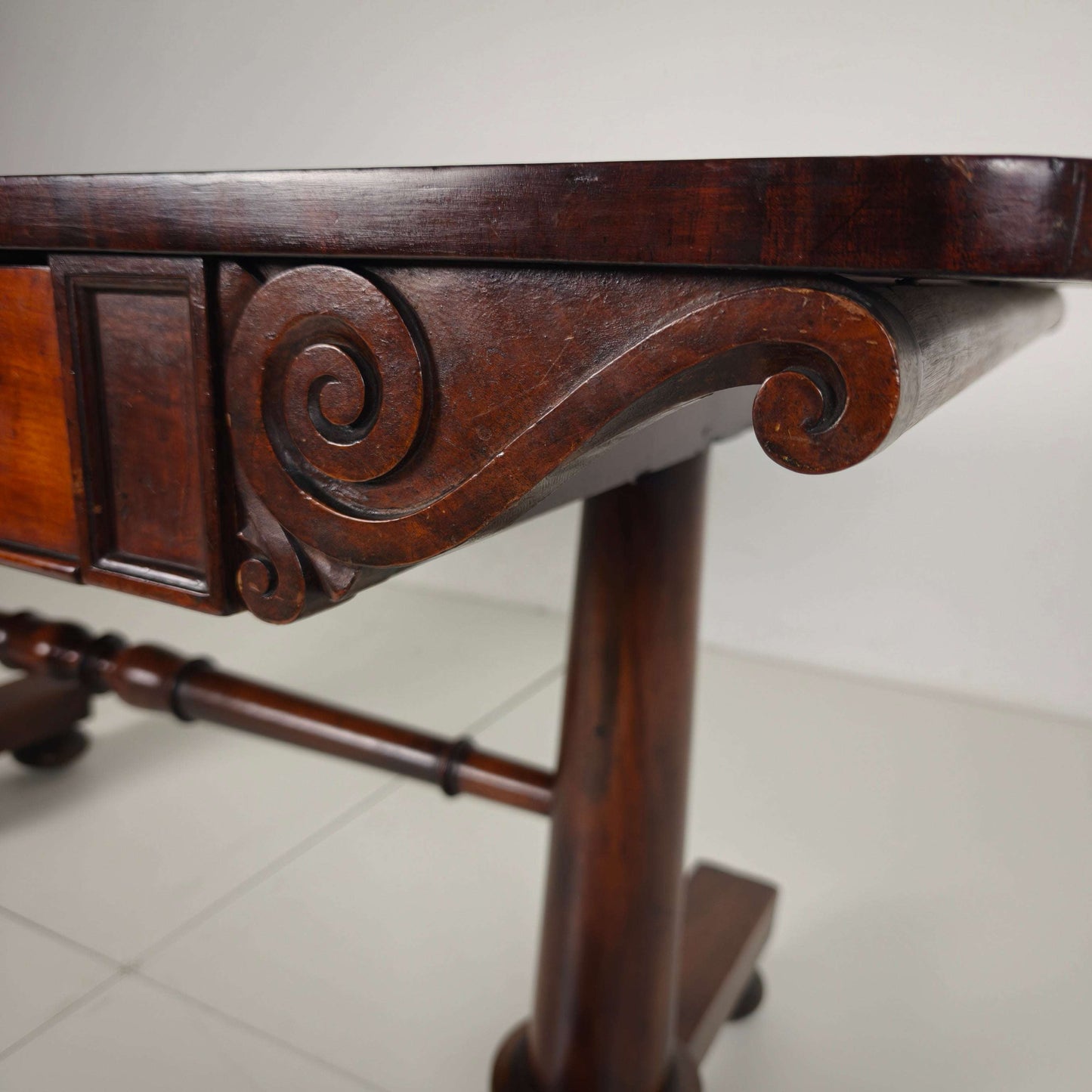 Early 19th Century English Regency / William IV Library Writing Table Early 19th Century English Regency / William IV Library Writing Table