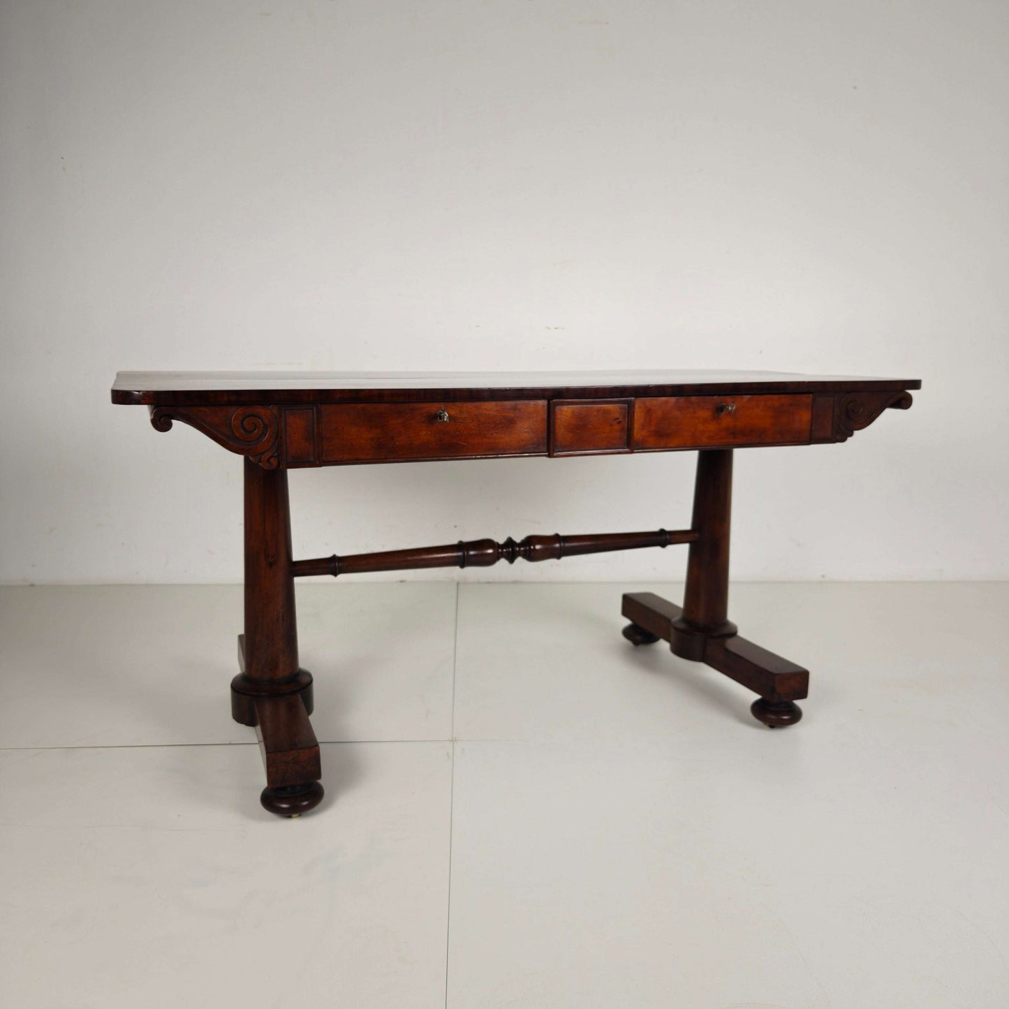 Early 19th Century English Regency / William IV Library Writing Table Early 19th Century English Regency / William IV Library Writing Table