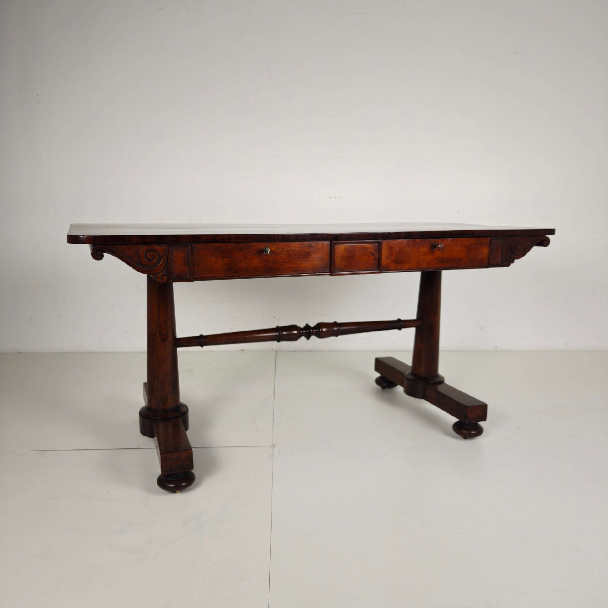 Early 19th Century English Regency / William IV Library Writing Table Early 19th Century English Regency / William IV Library Writing Table