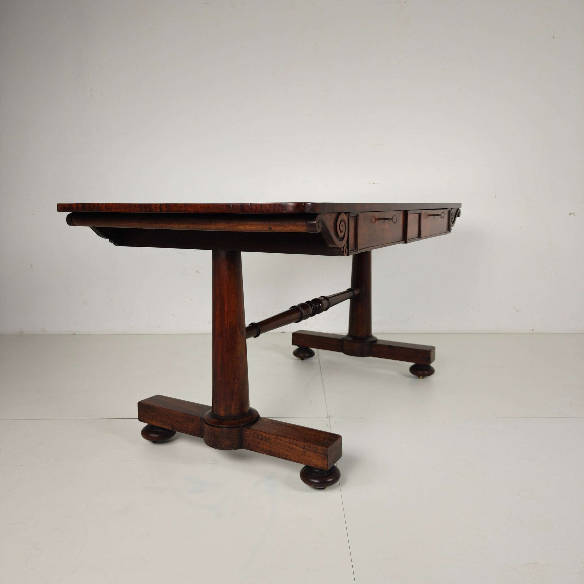 Early 19th Century English Regency / William IV Library Writing Table Early 19th Century English Regency / William IV Library Writing Table