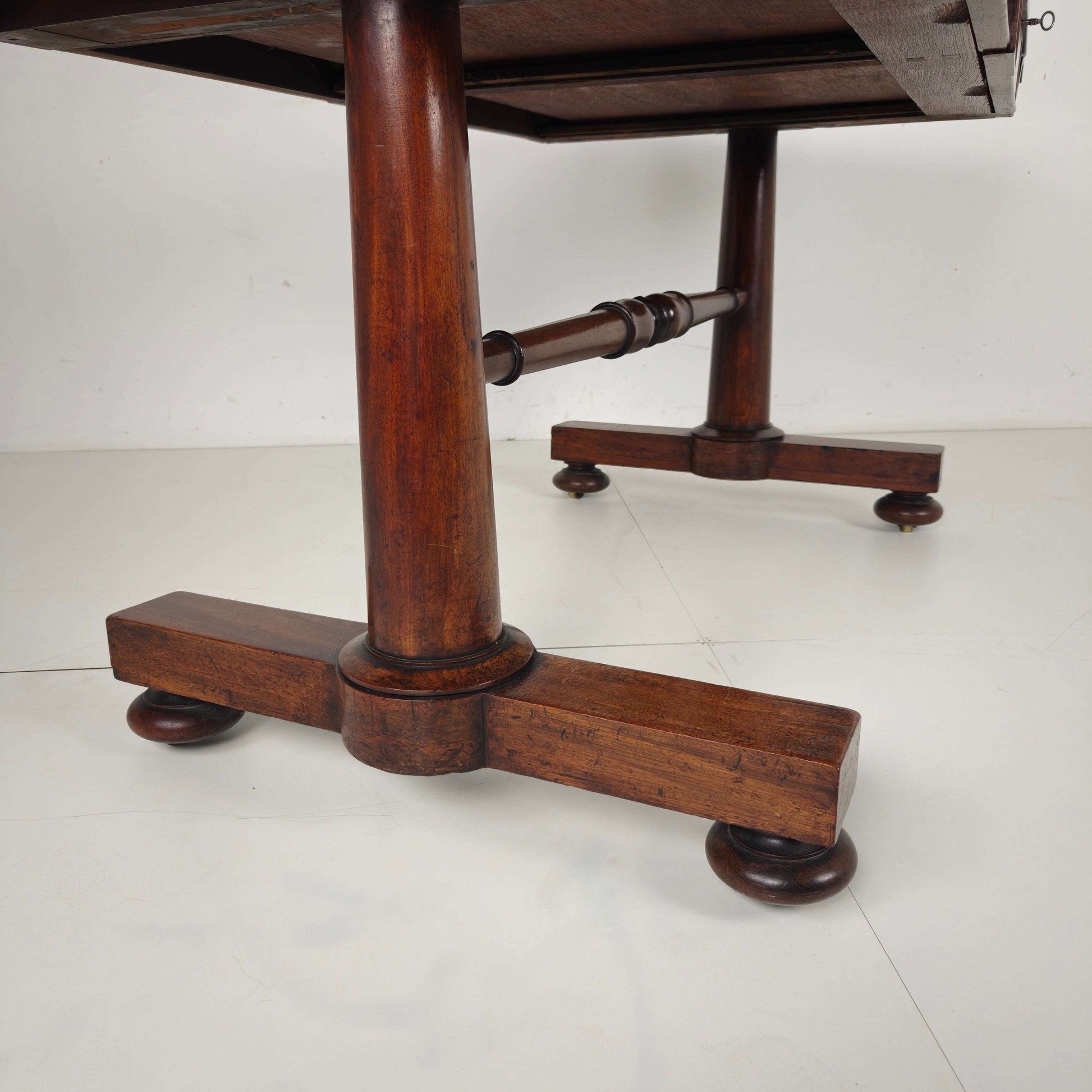 Early 19th Century English Regency / William IV Library Writing Table Early 19th Century English Regency / William IV Library Writing Table