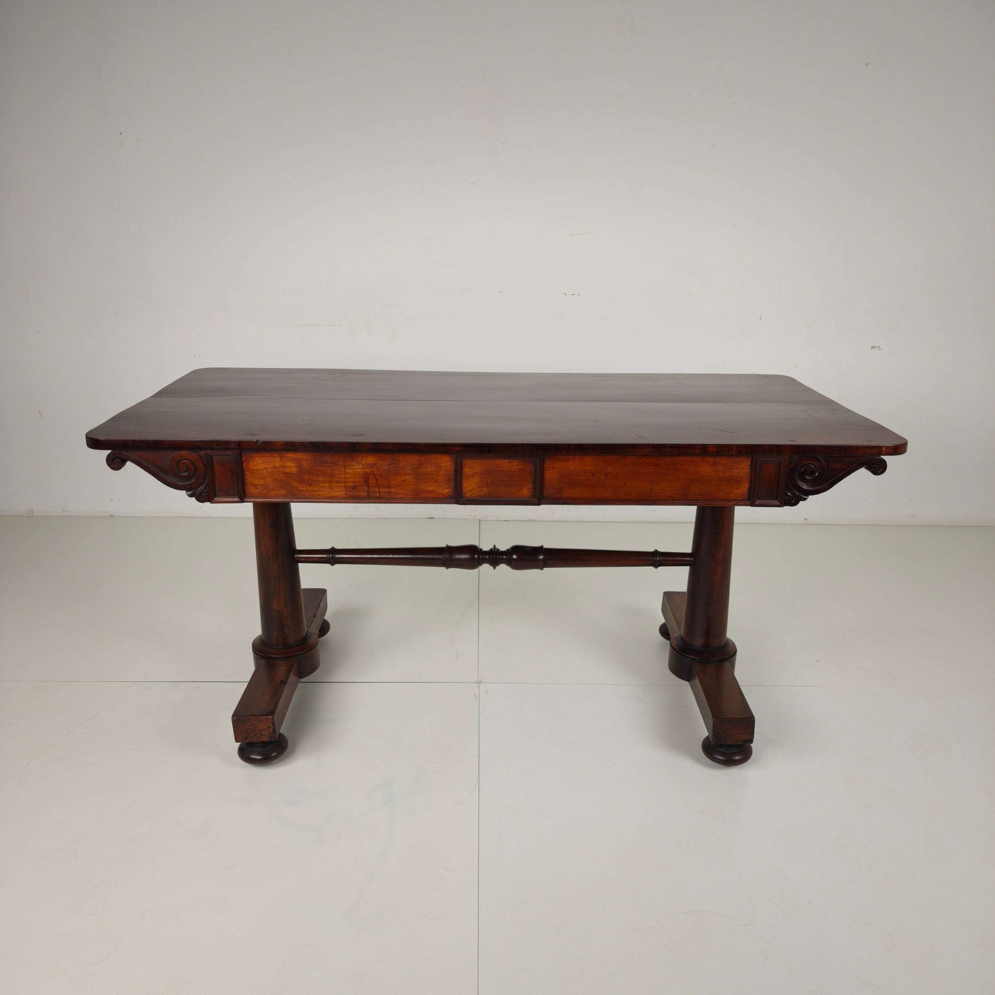Early 19th Century English Regency / William IV Library Writing Table Early 19th Century English Regency / William IV Library Writing Table