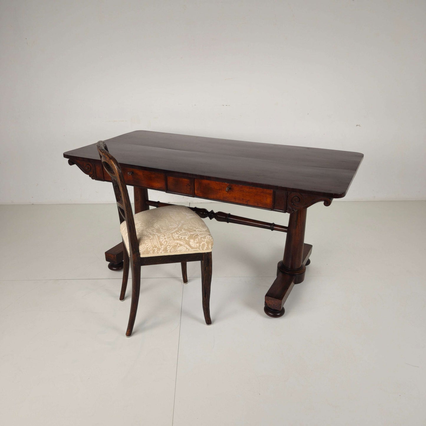 Early 19th Century English Regency / William IV Library Writing Table Early 19th Century English Regency / William IV Library Writing Table