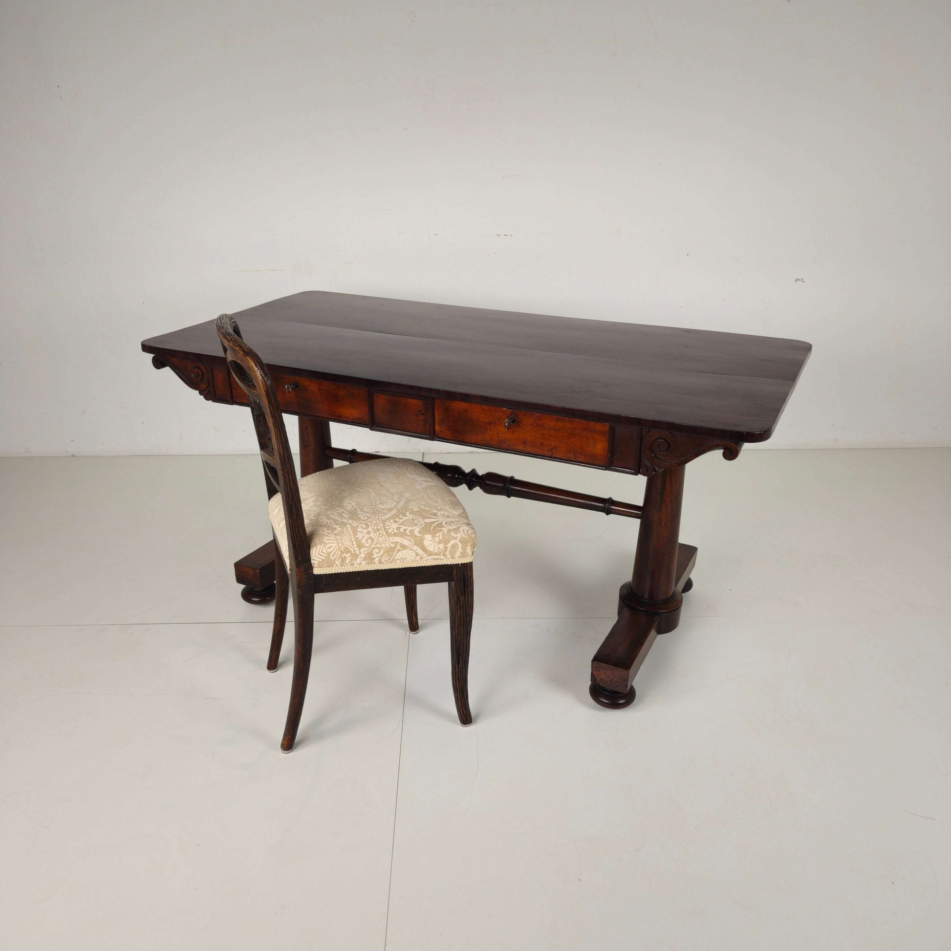 Early 19th Century English Regency / William IV Library Writing Table Early 19th Century English Regency / William IV Library Writing Table
