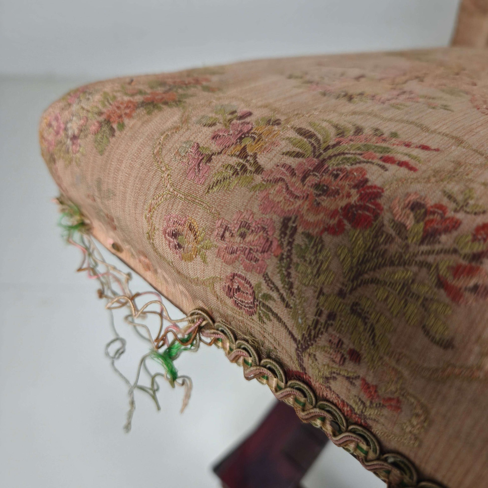 Antique English Carter’s Library Chair on Castors Antique English Carter’s Library Chair on Castors